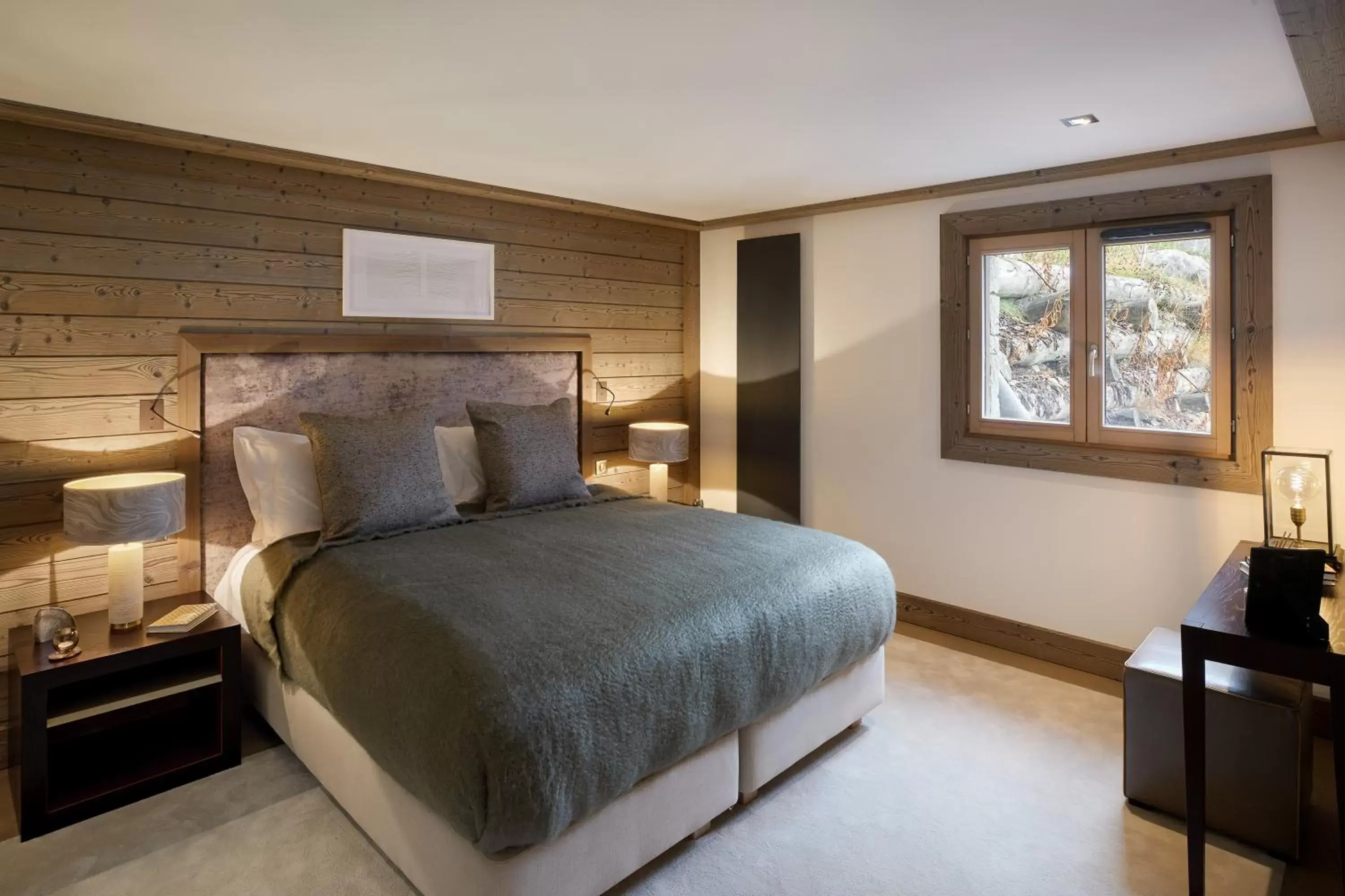 Bedroom, Bed in Six Senses Residences & Spa Courchevel