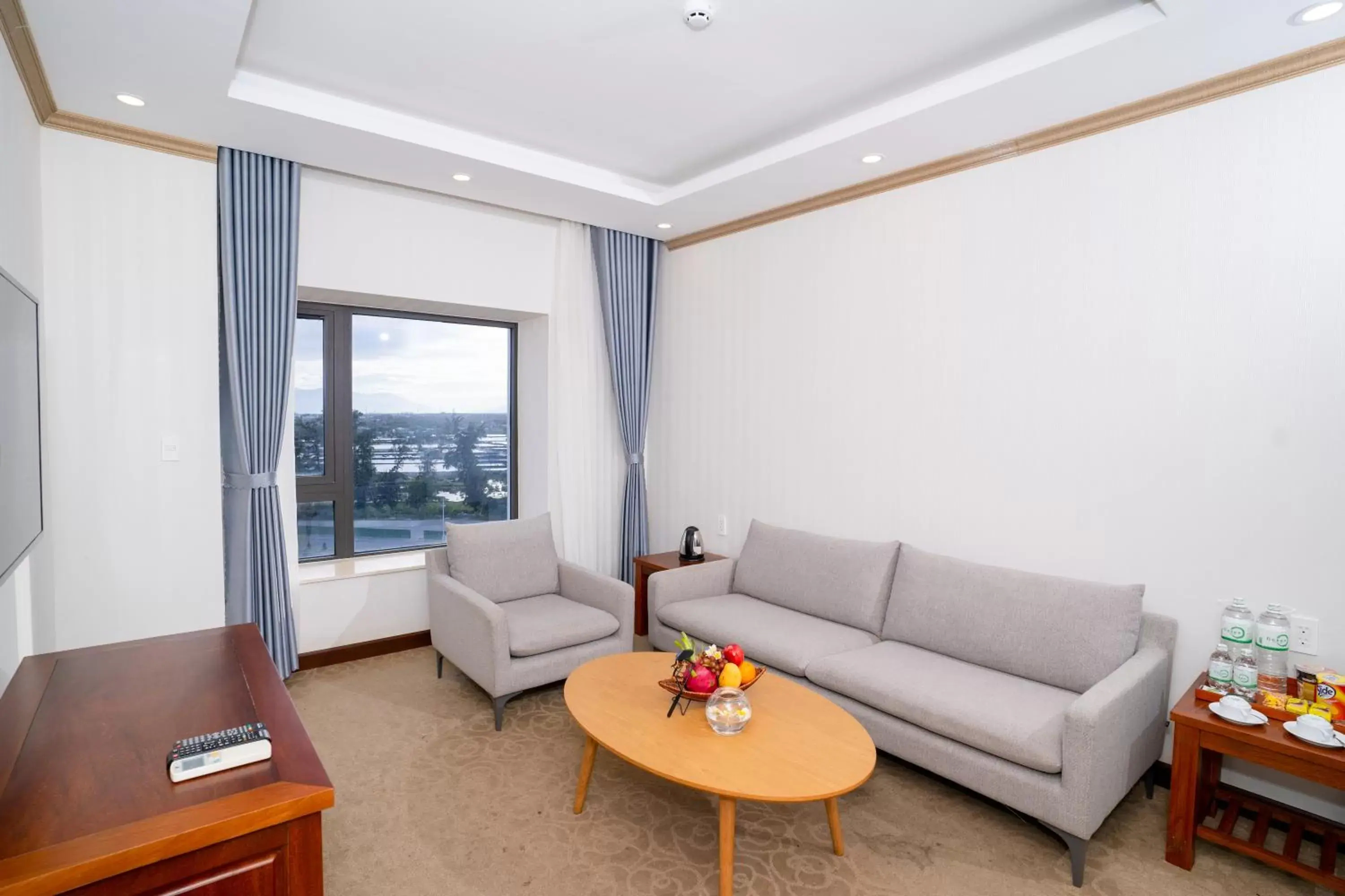 Living room, Seating Area in Navy Hotel Cam Ranh