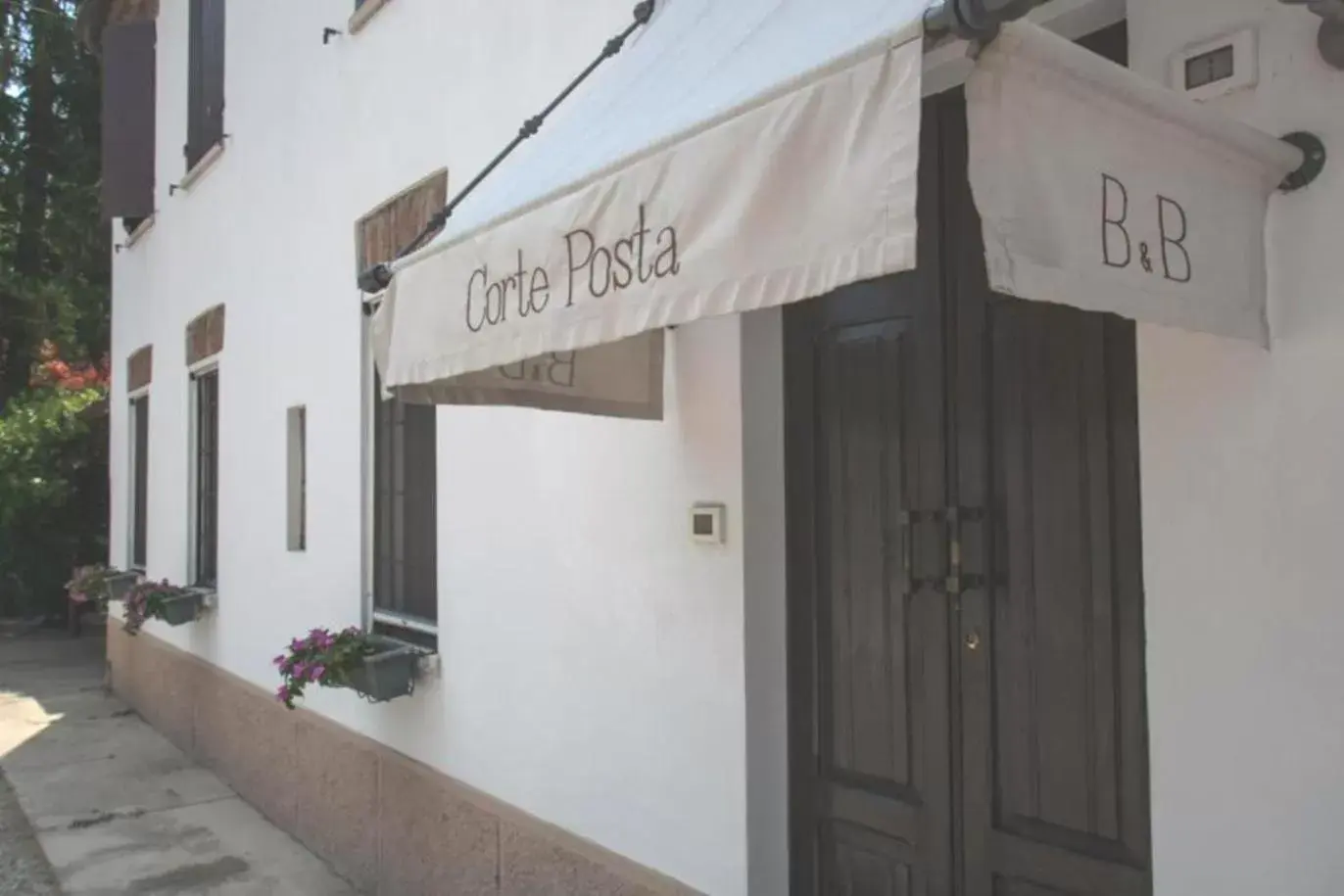 Facade/entrance in Corte Posta B&B