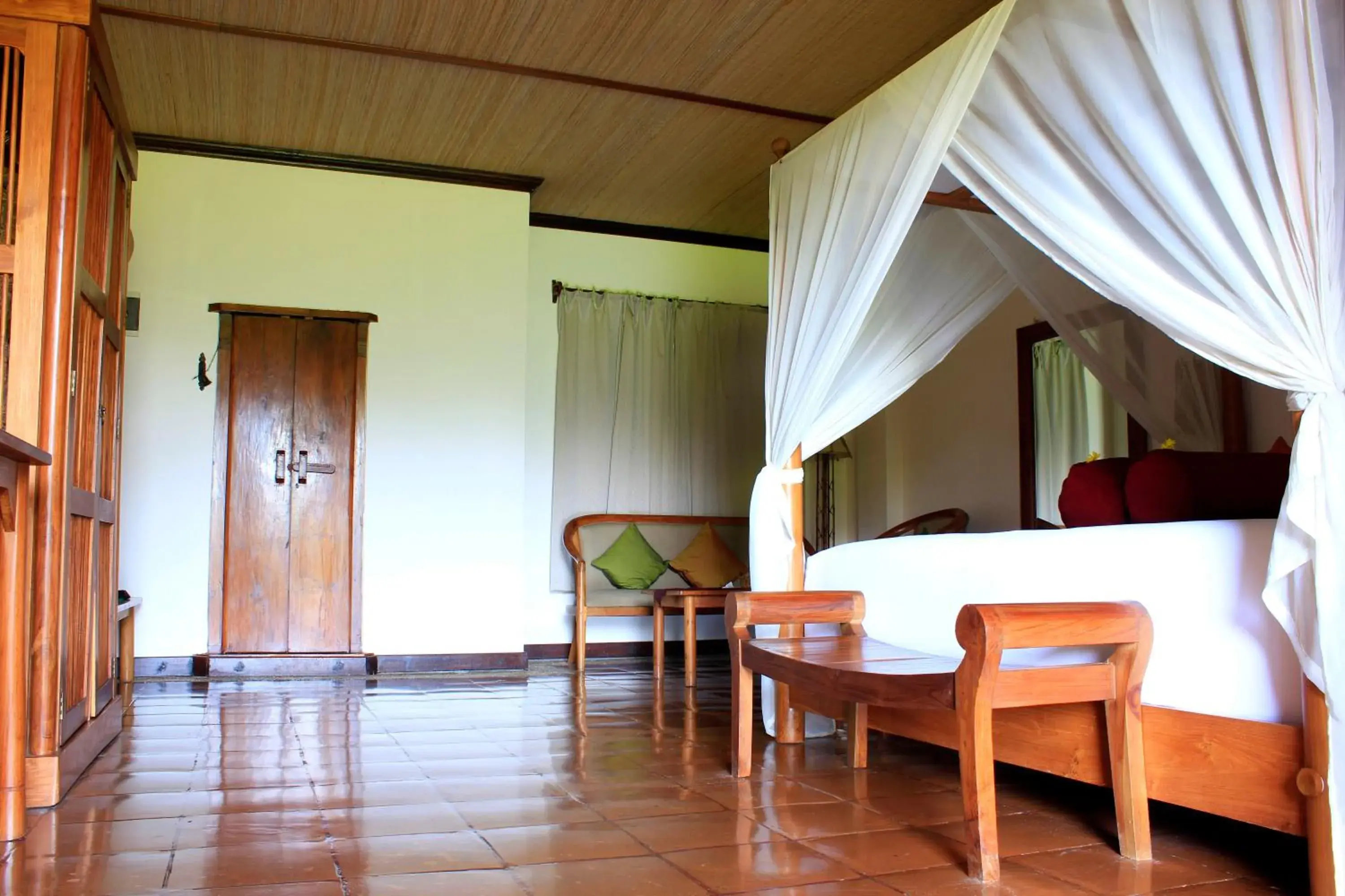 Bed in Junjungan Ubud Hotel & Spa