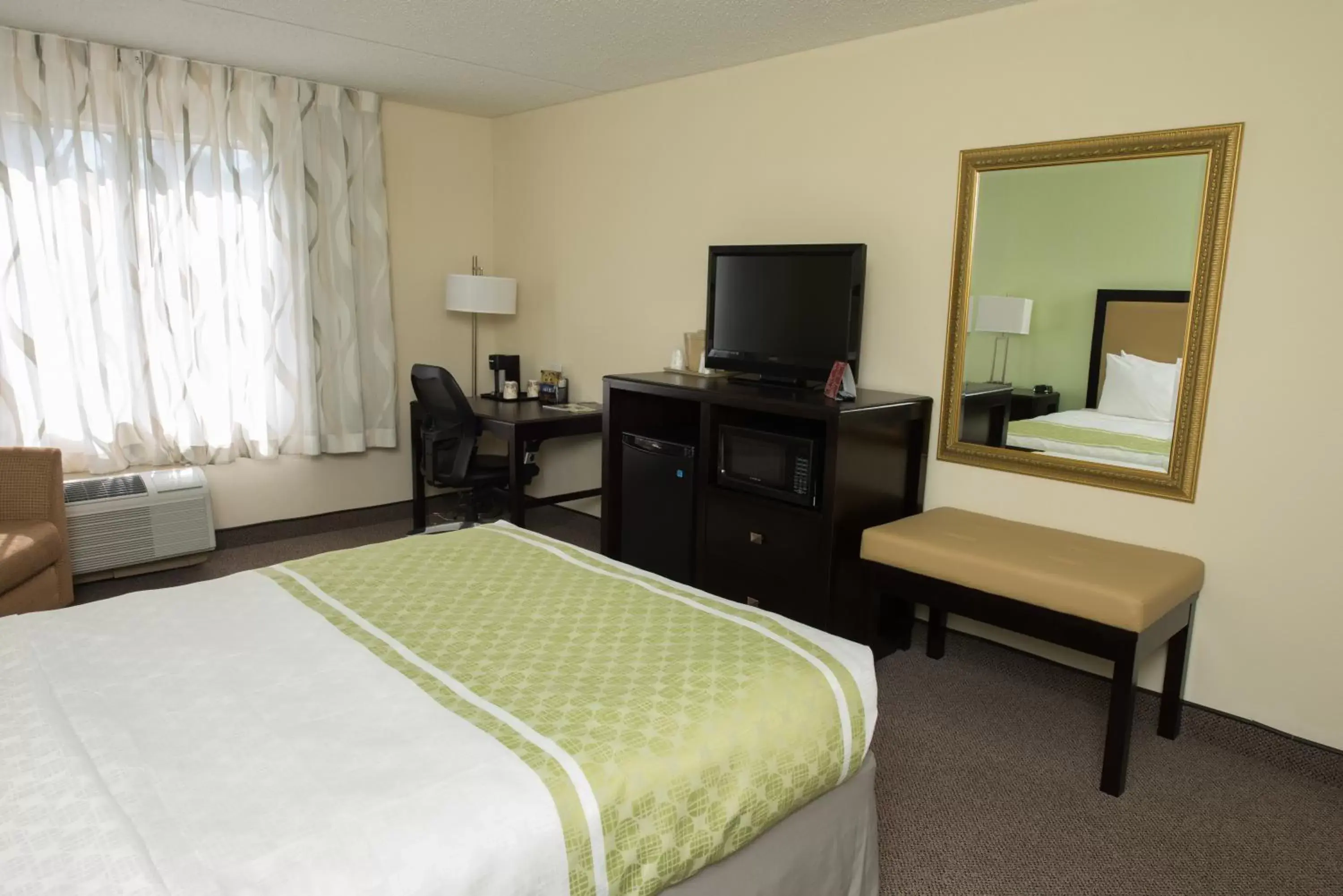 Bed in Hope Hotel and Richard C. Holbrooke Conference Center