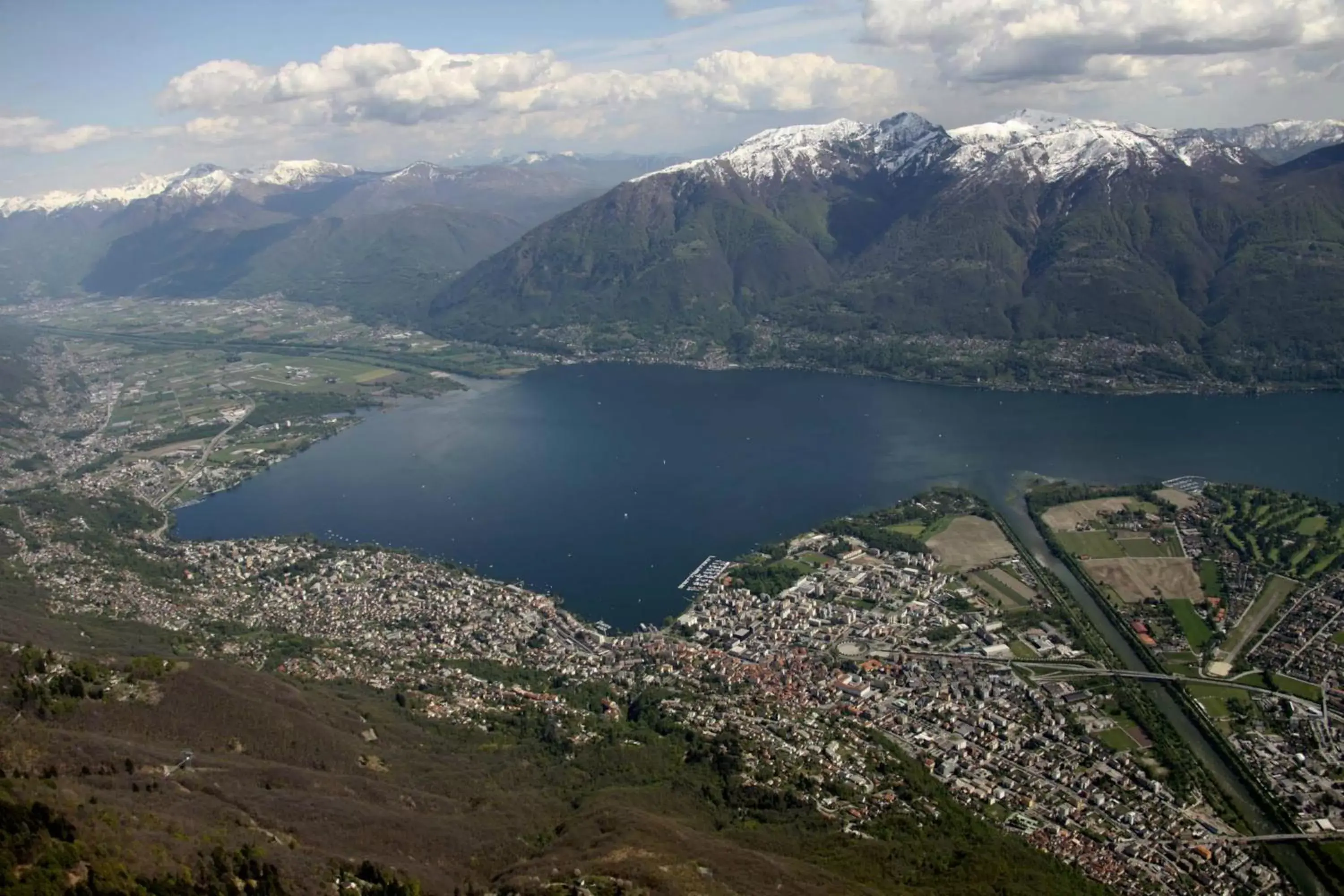 Bird's eye view, Bird's-eye View in Aparthotel Al Lago