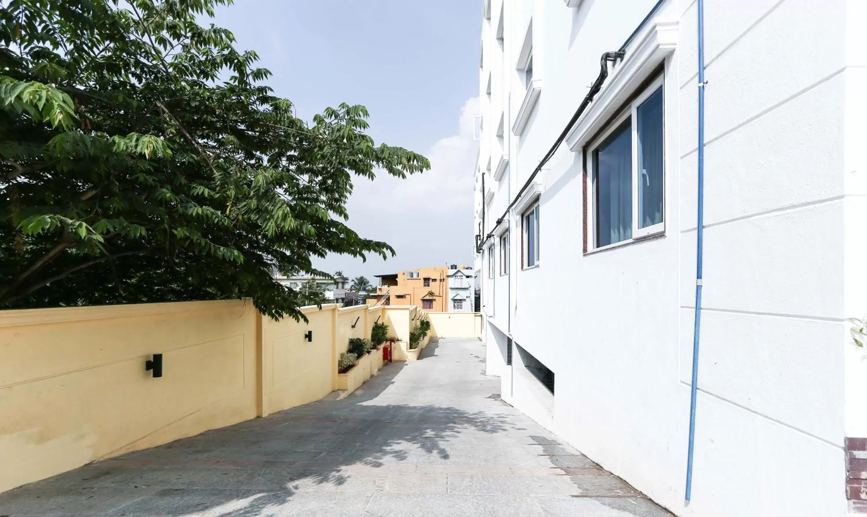 Facade/entrance in Treebo Trend Akshaya Mahal Inn Facade/entrance in Treebo Trend Akshaya Mahal Inn