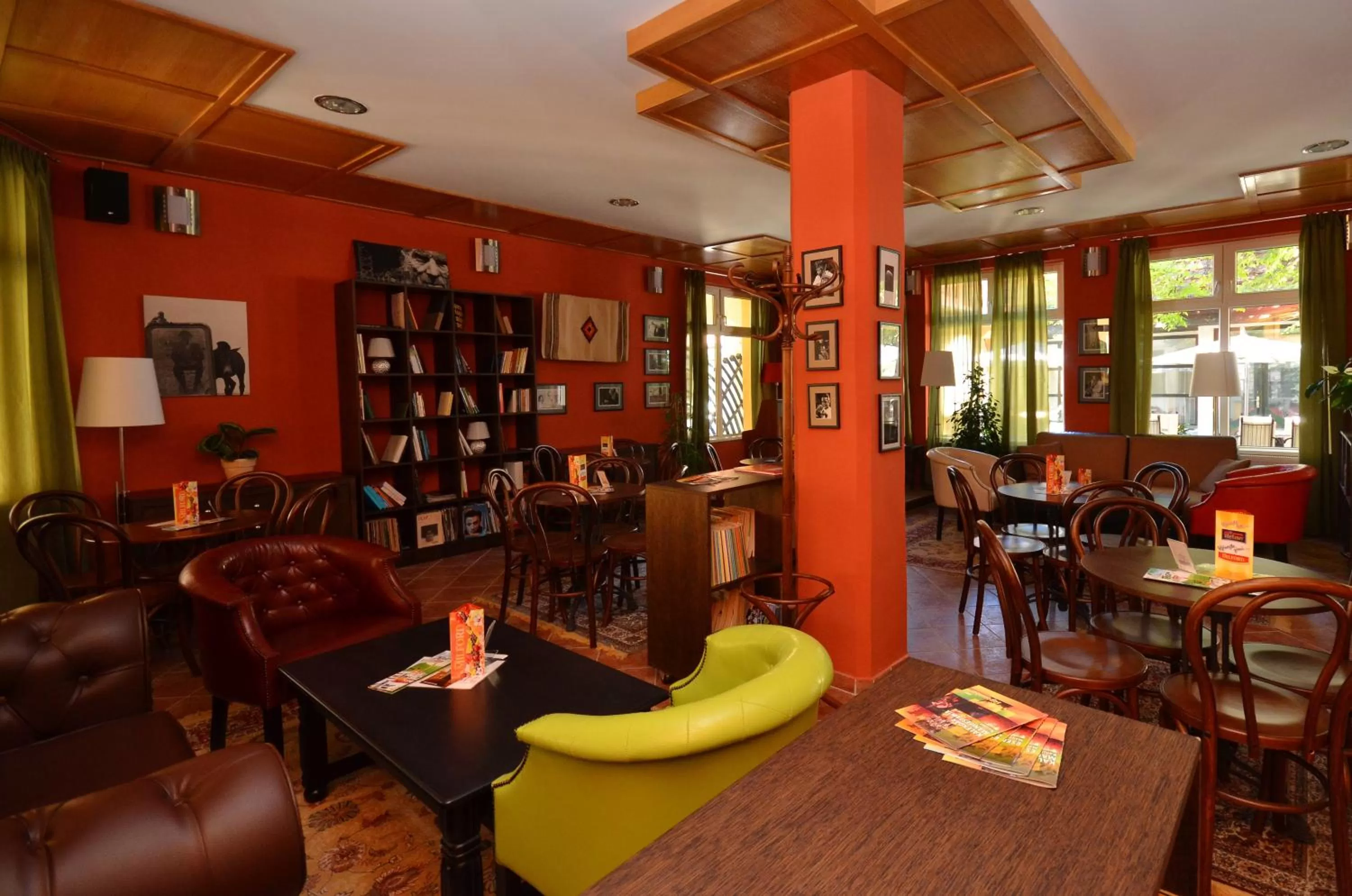 Decorative detail in Art Garni Hotel