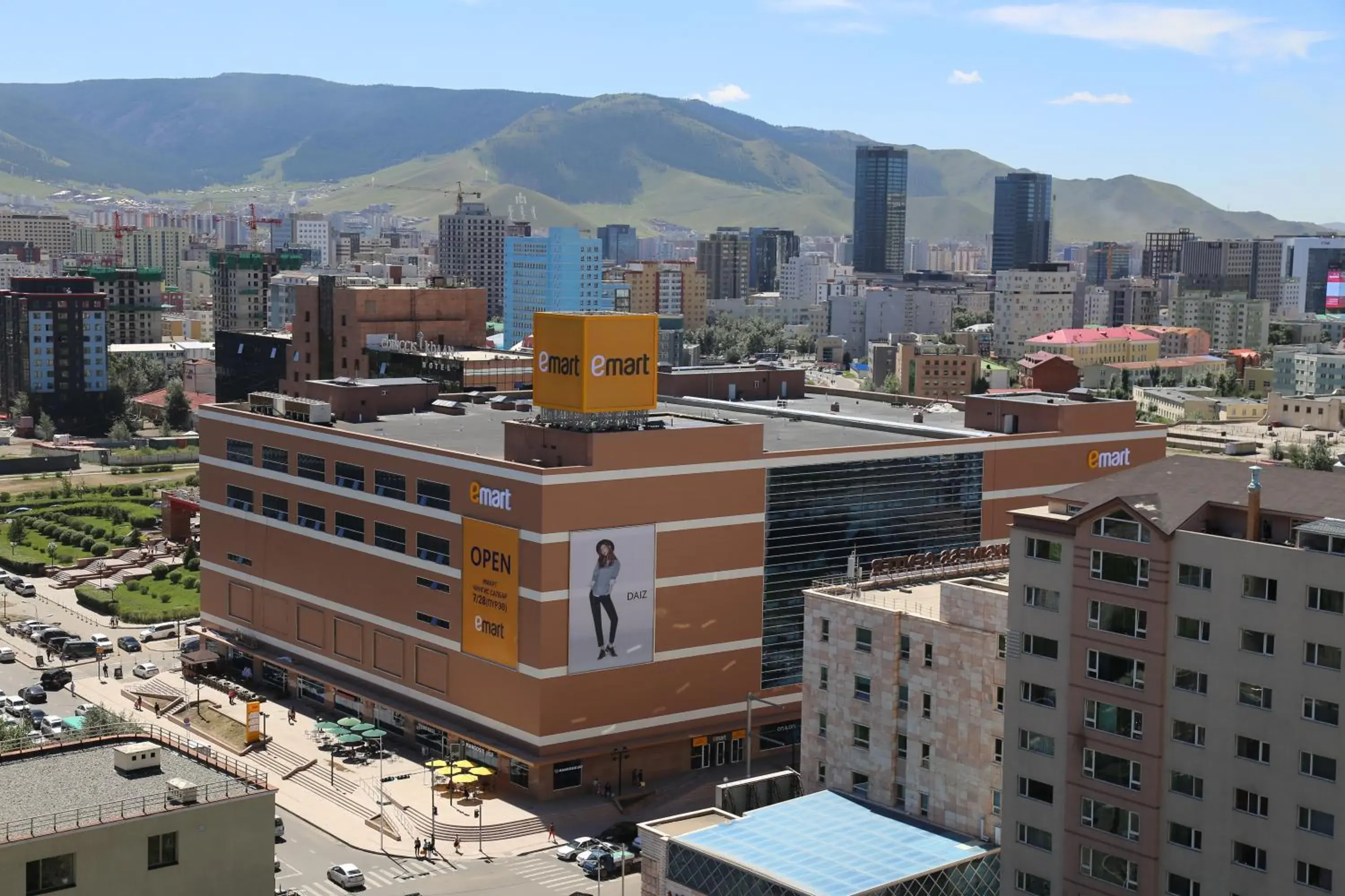 Day, Bird's-eye View in Chinggis Khaan Hotel