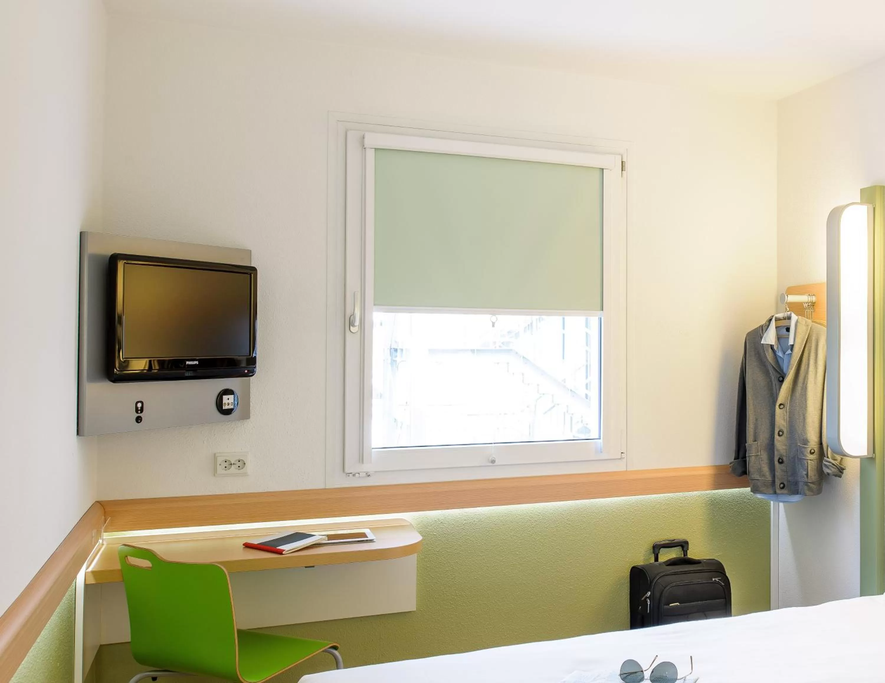 Decorative detail, Bed in ibis budget Ulm City