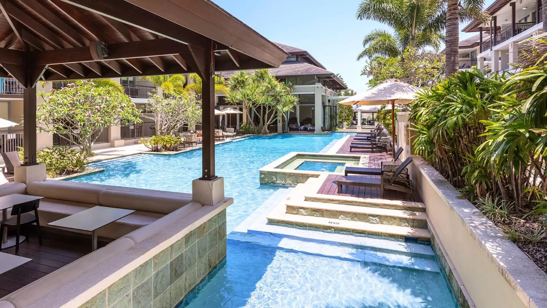 Swimming pool in Oaks Casuarina Santai Resort