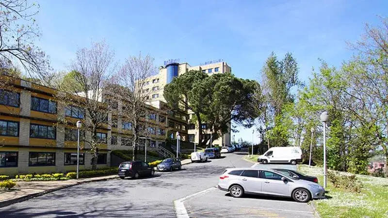 Property building in Bilbao Hostel