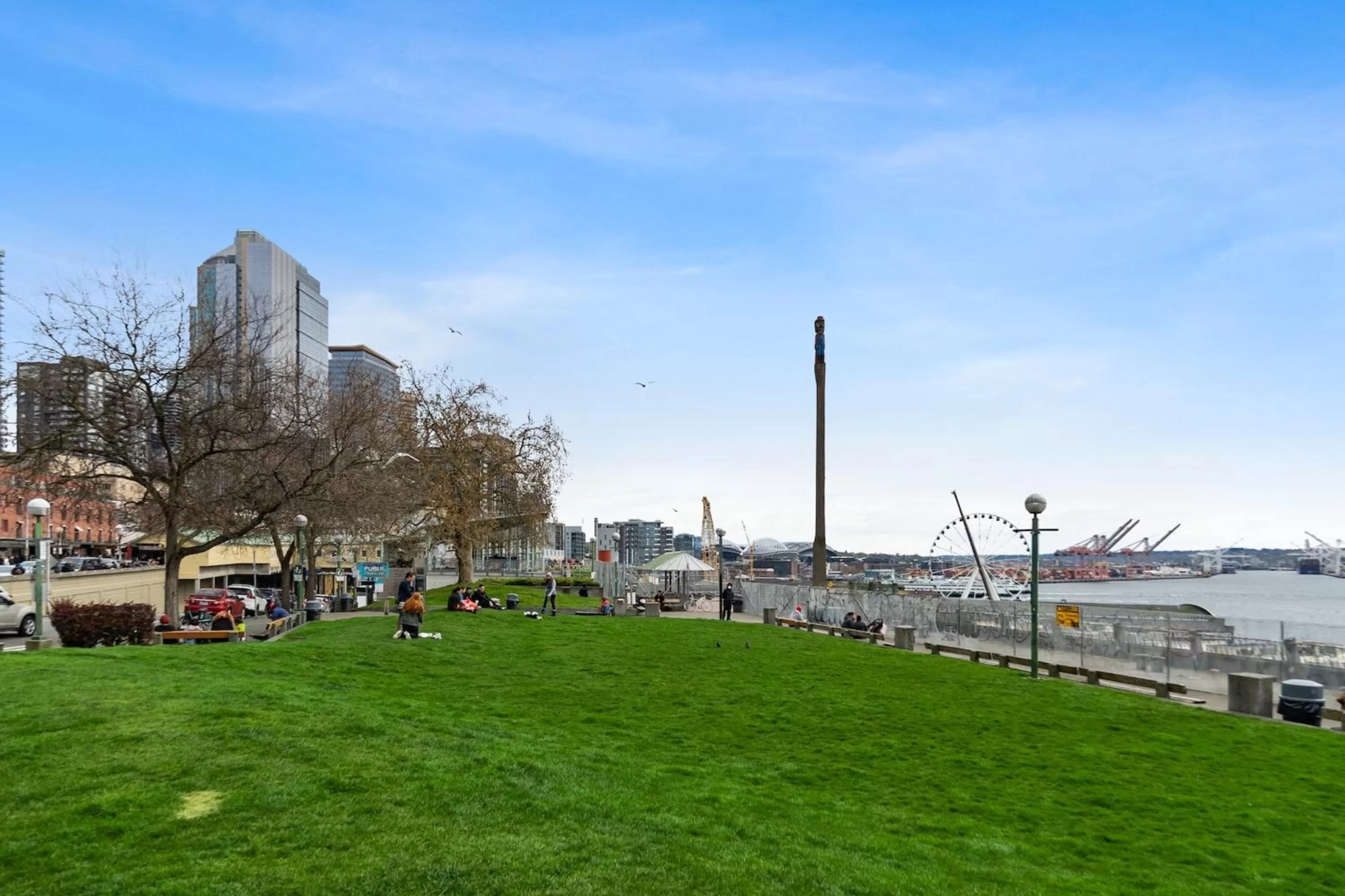 Area and facilities, Garden in Kasa The Oxford Apartments Seattle