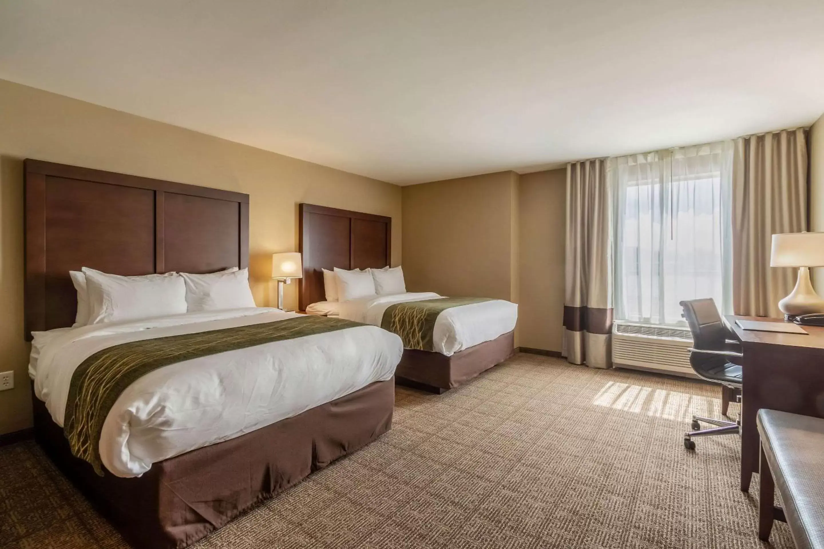 Photo of the whole room, Bed in Comfort Inn & Suites - Harrisburg Airport - Hershey South