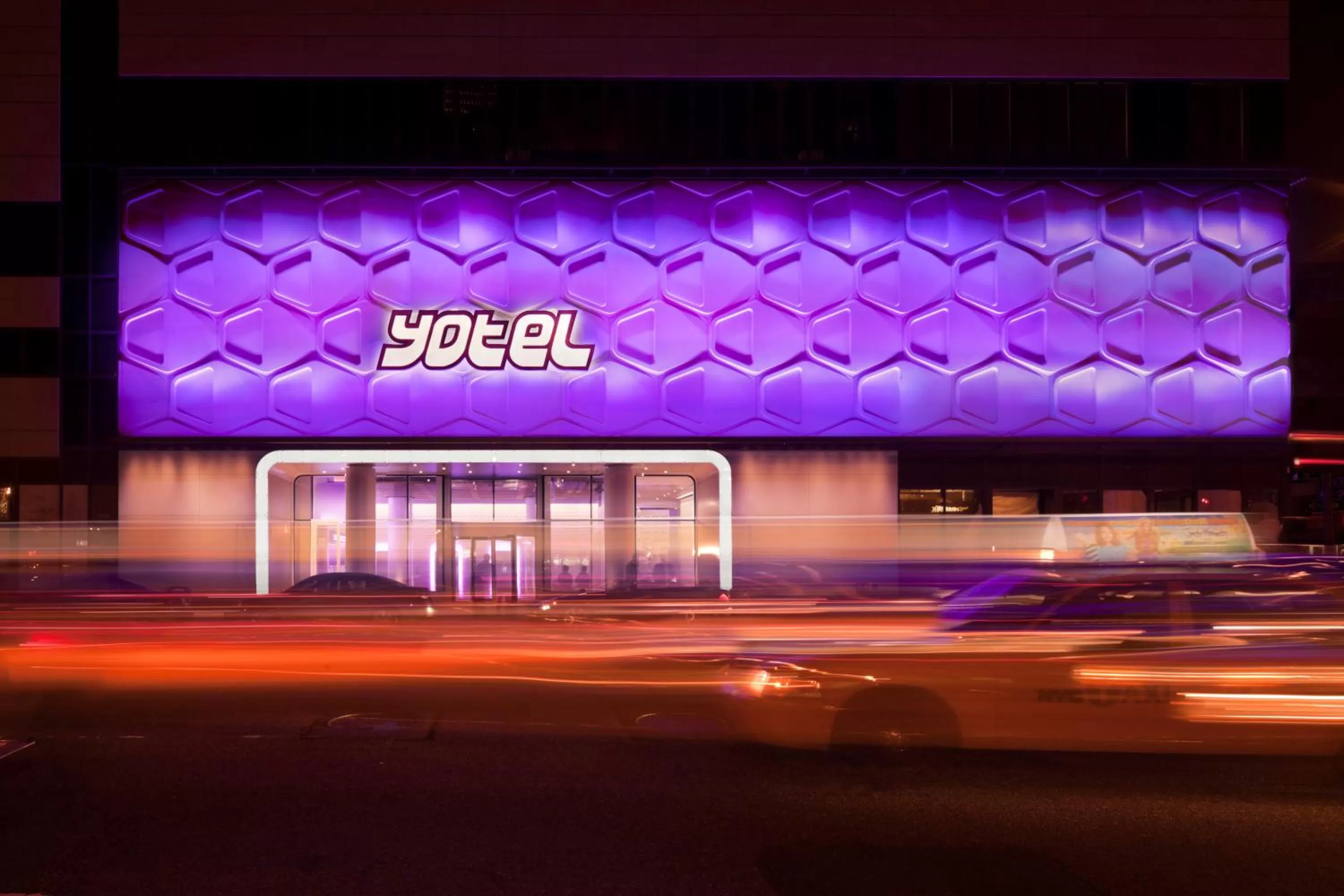 Facade/entrance in YOTEL New York Times Square