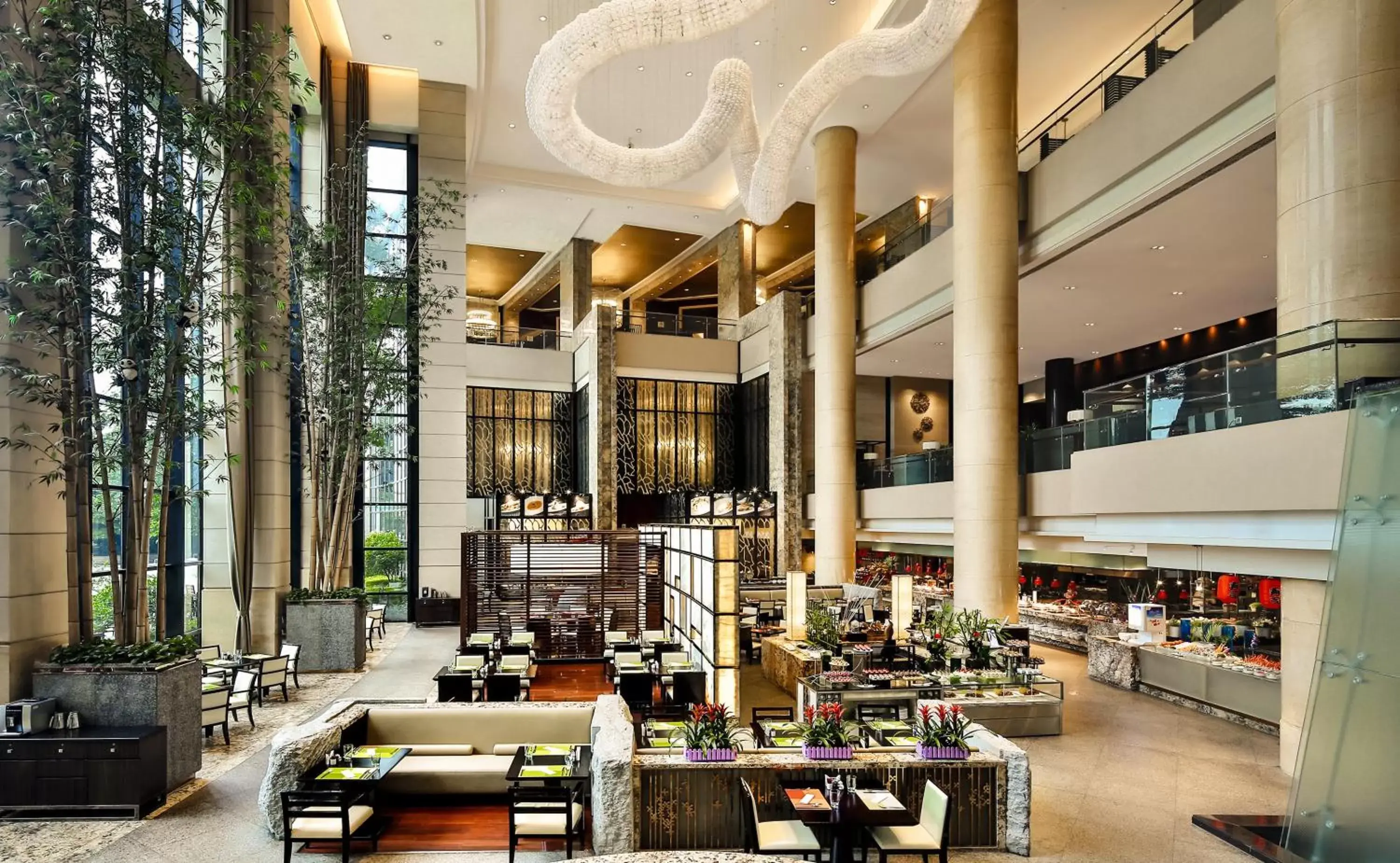 Restaurant/Places to Eat in Crowne Plaza Chengdu Panda Garden, an IHG Hotel