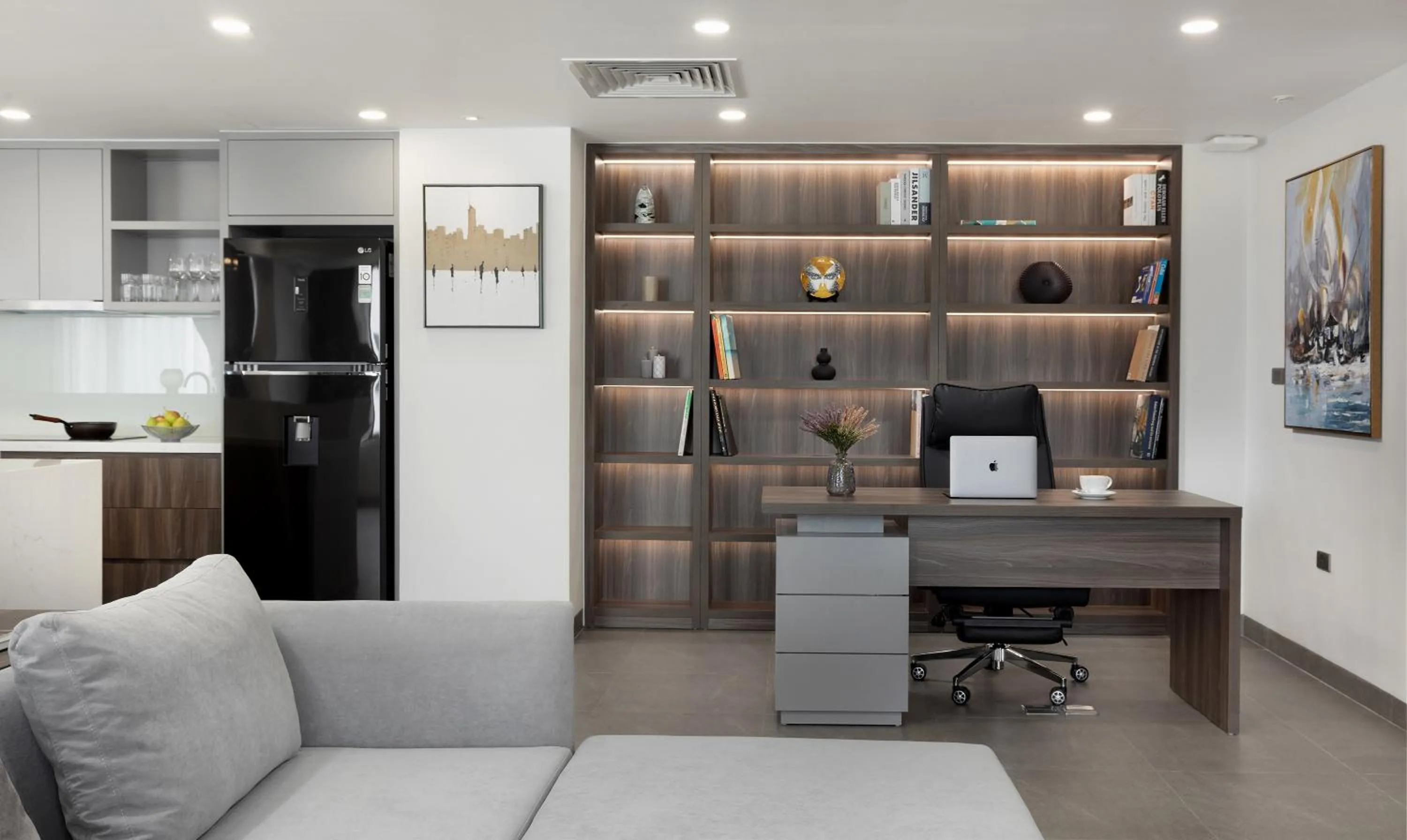 Living room in Flower Garden Hotel