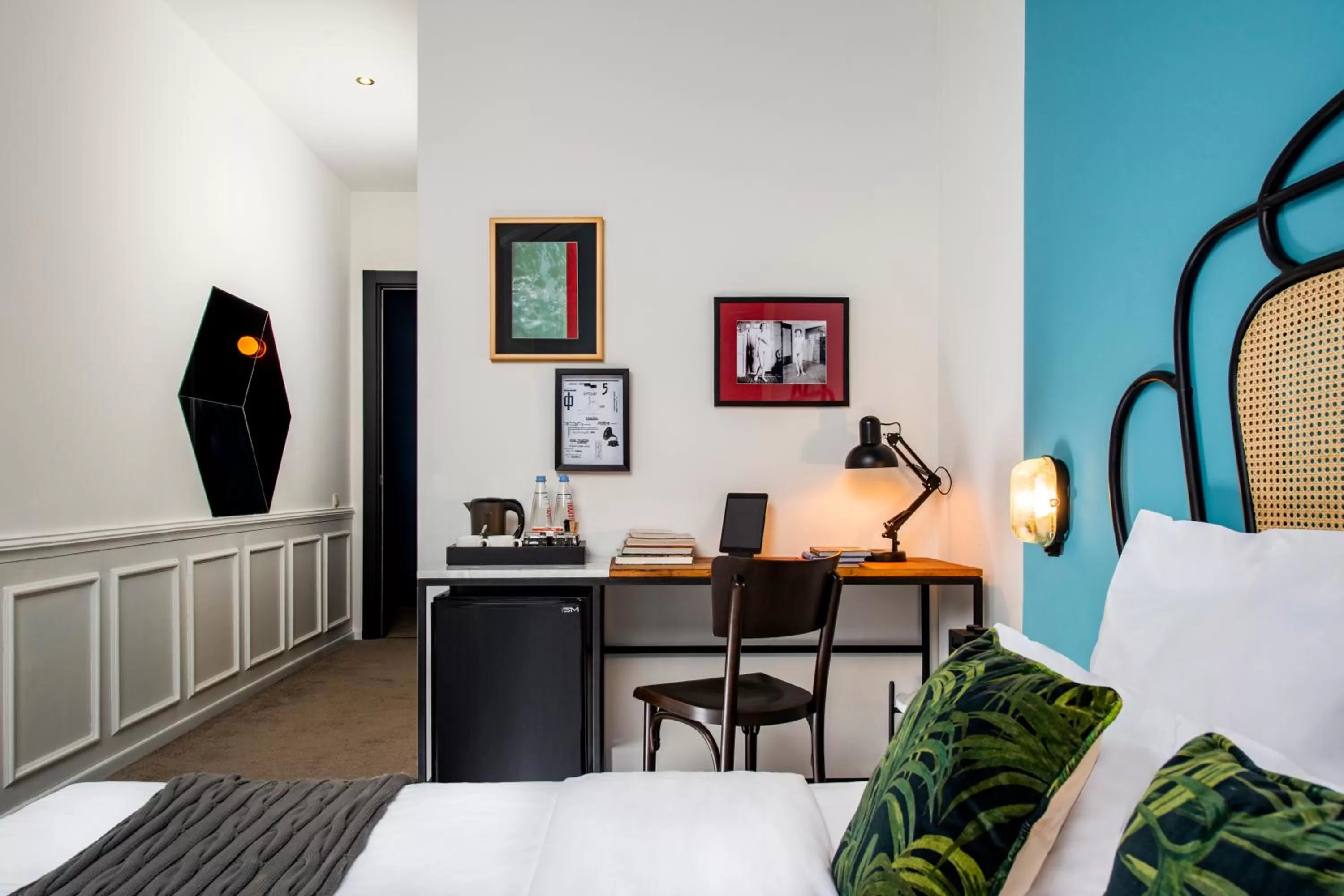 Bedroom, Bed in Communal Hotel Sololaki