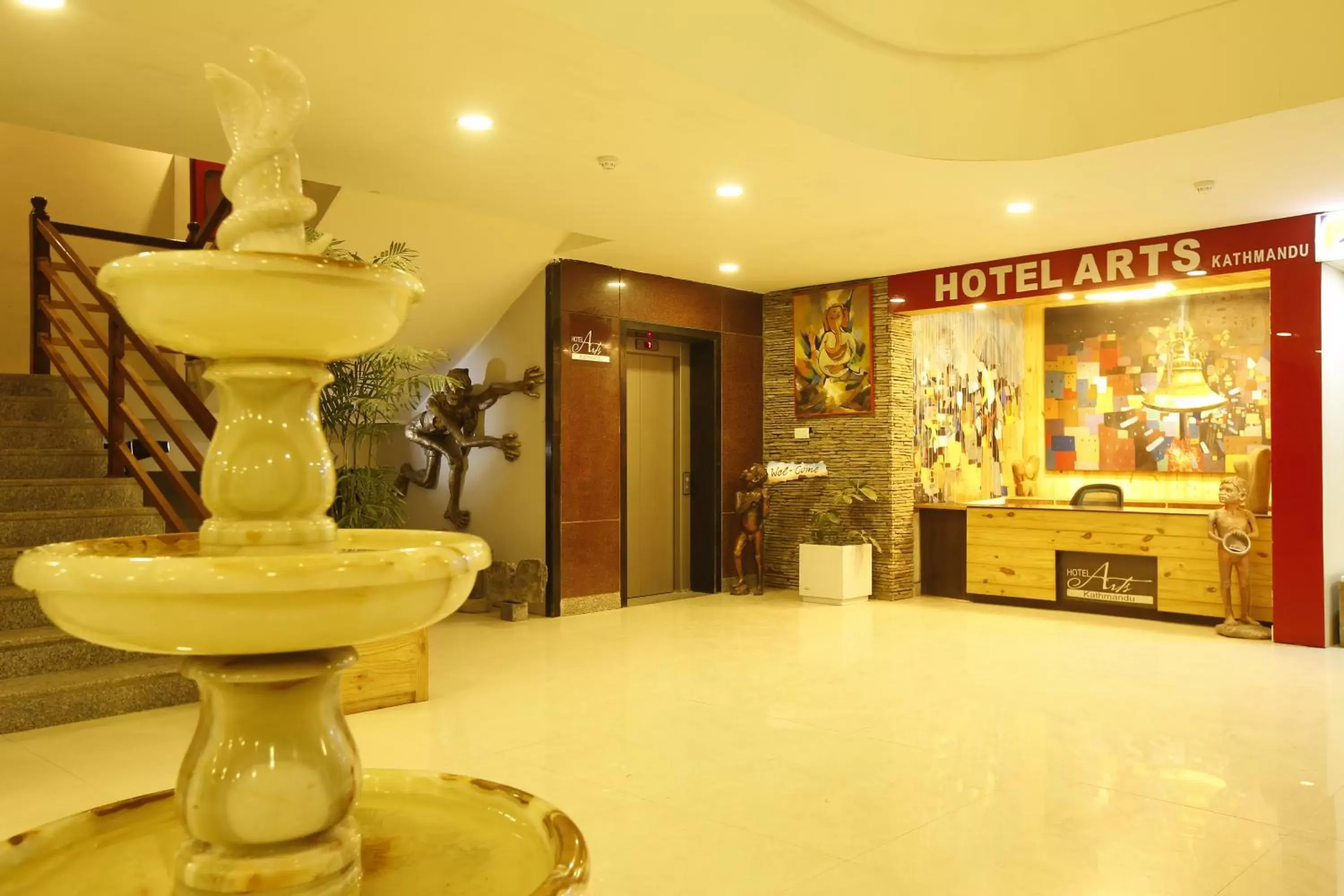 Property building, Lobby/Reception in Hotel Arts Kathmandu