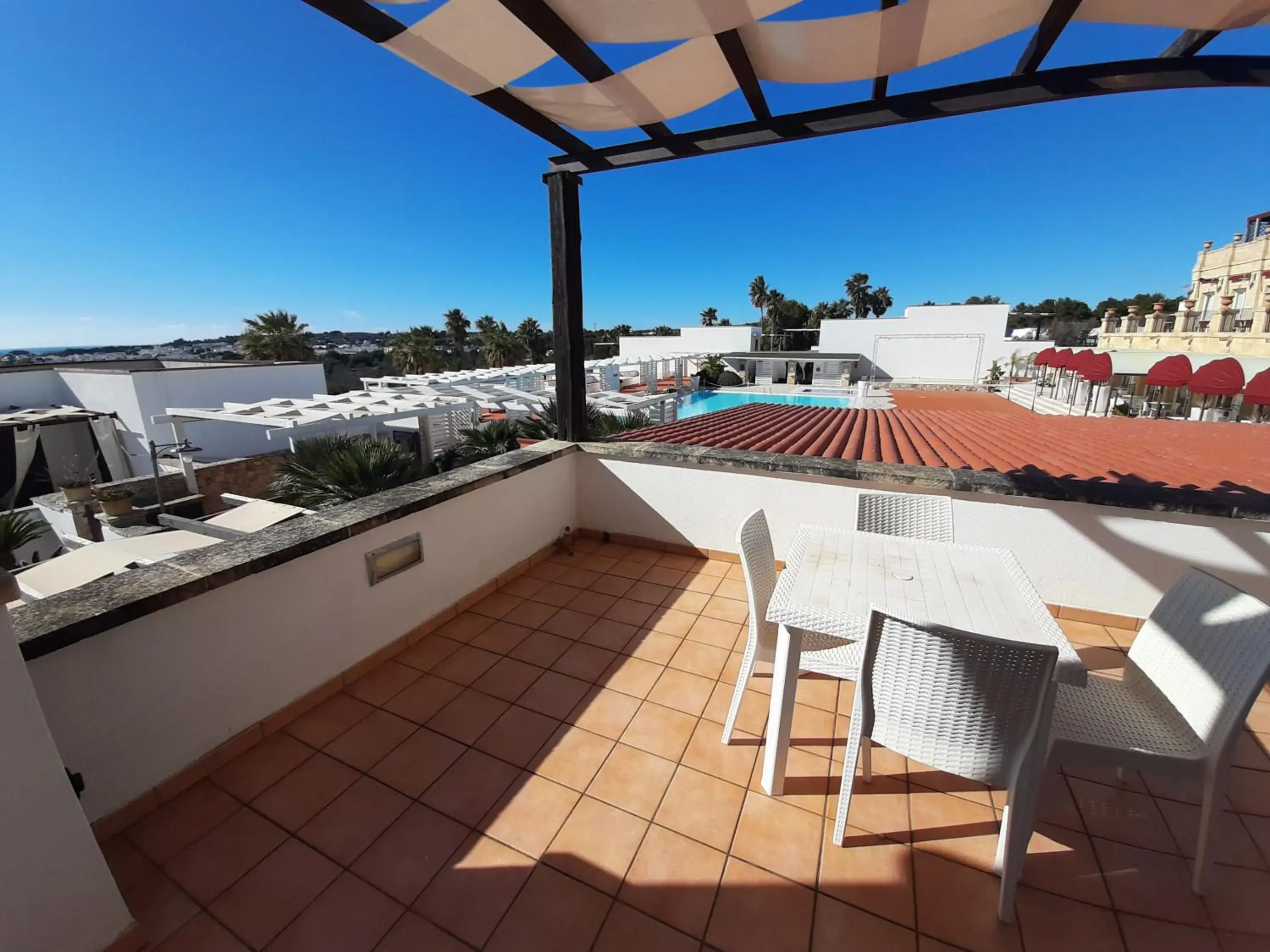 Balcony/Terrace in Messapia Hotel & Resort