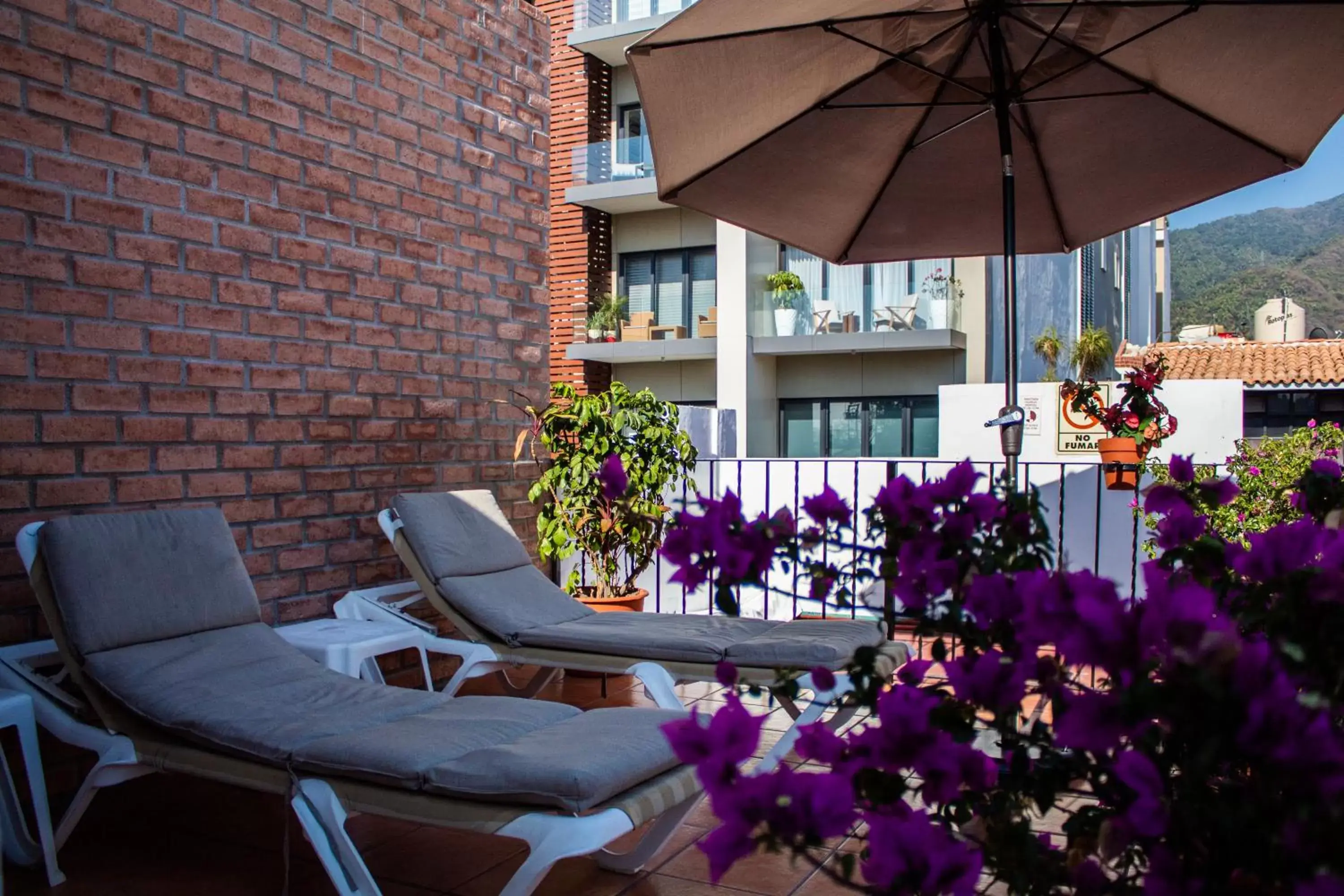 Balcony/Terrace in Hotel Posada De Roger