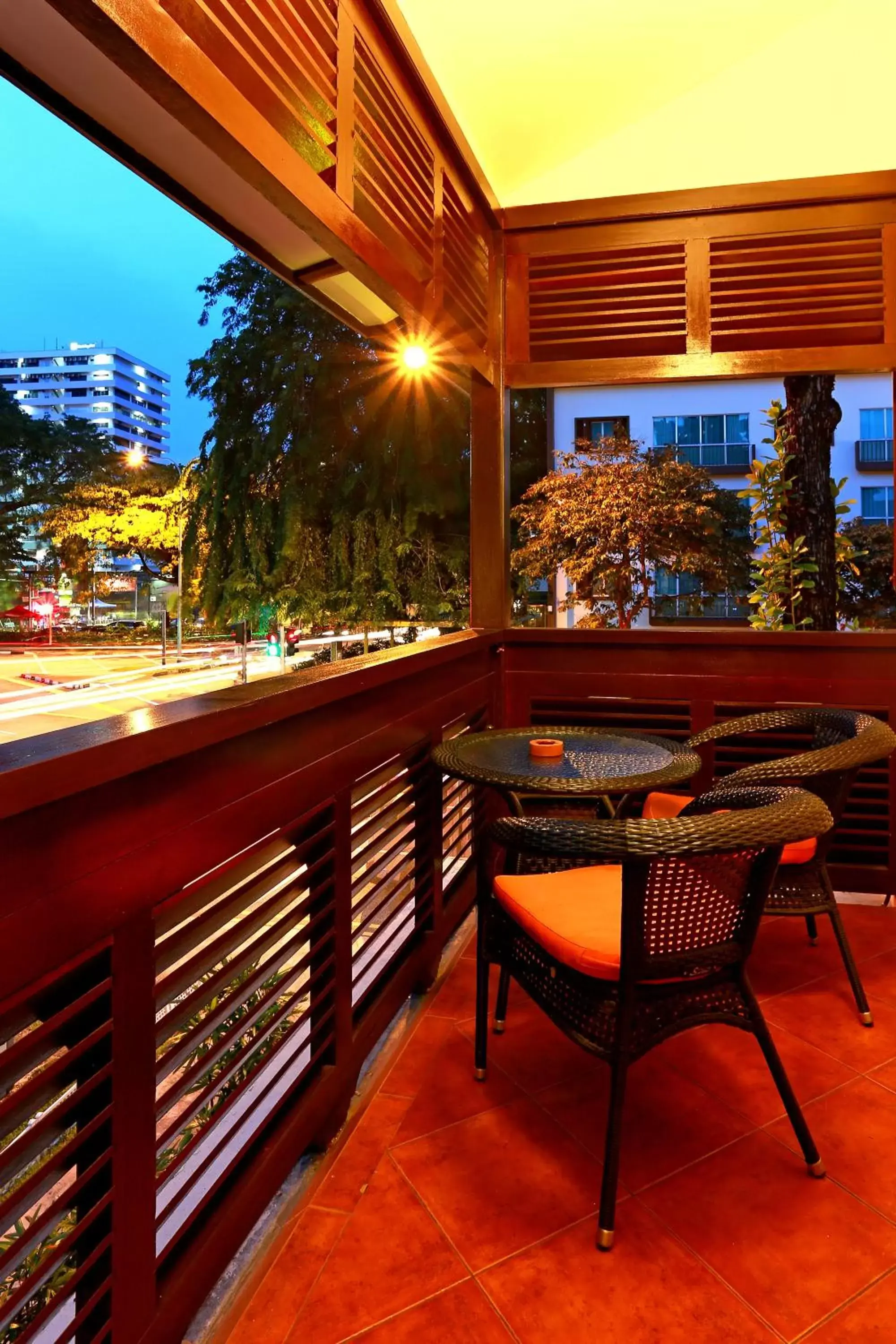 Balcony/Terrace in Nostalgia Hotel