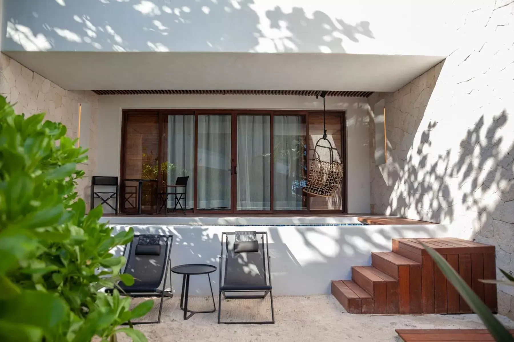 Patio in Tago Tulum by G Hotels