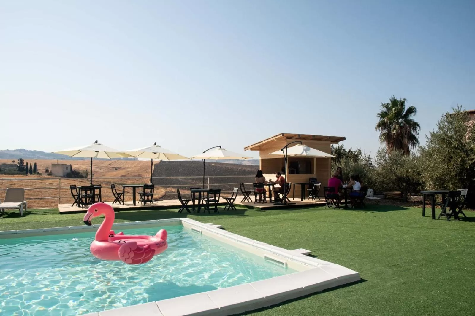 Swimming pool in B&B Villa Kairos