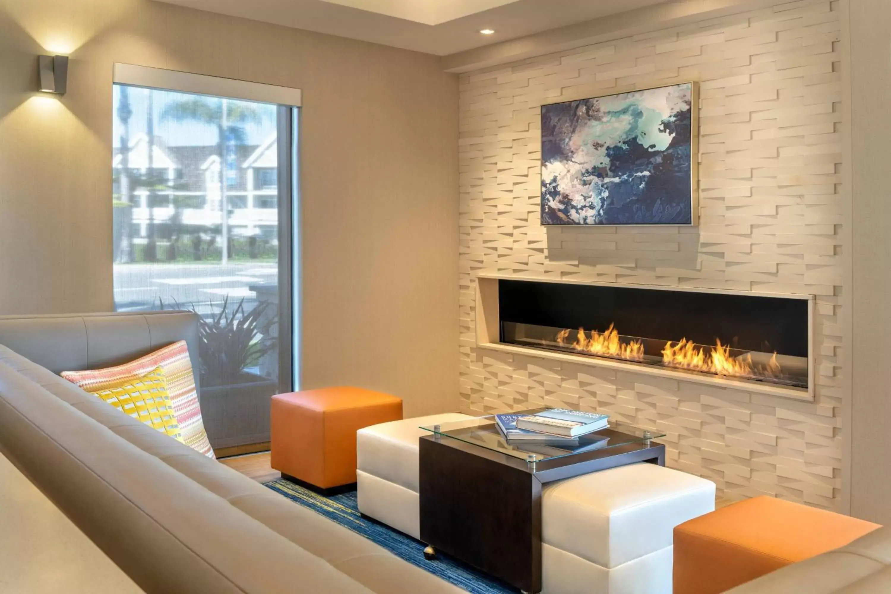 Lobby or reception, TV/Entertainment Center in SpringHill Suites by Marriott San Diego Carlsbad