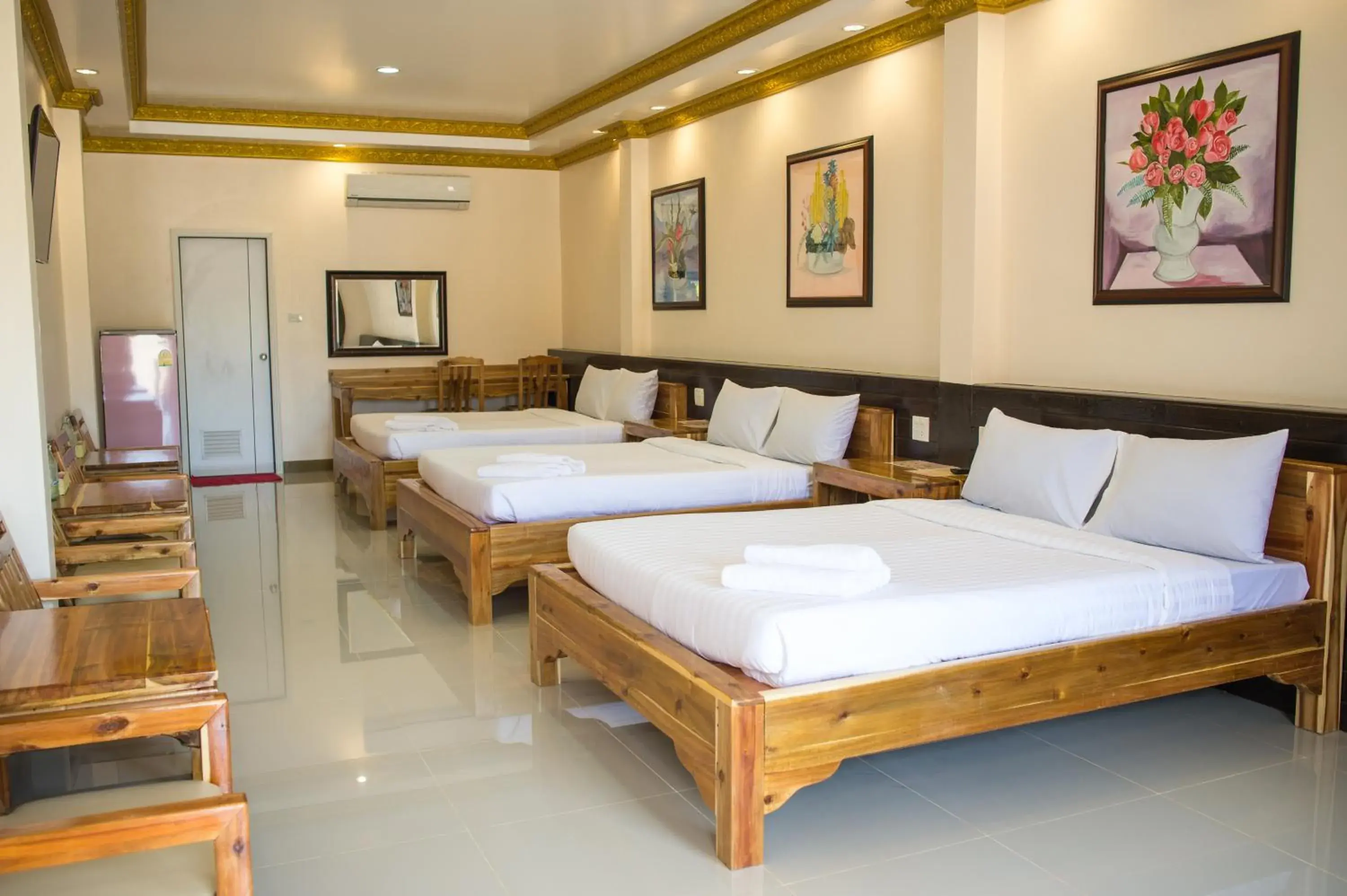 Bed in Pailin resort (SHA Extra Plus)