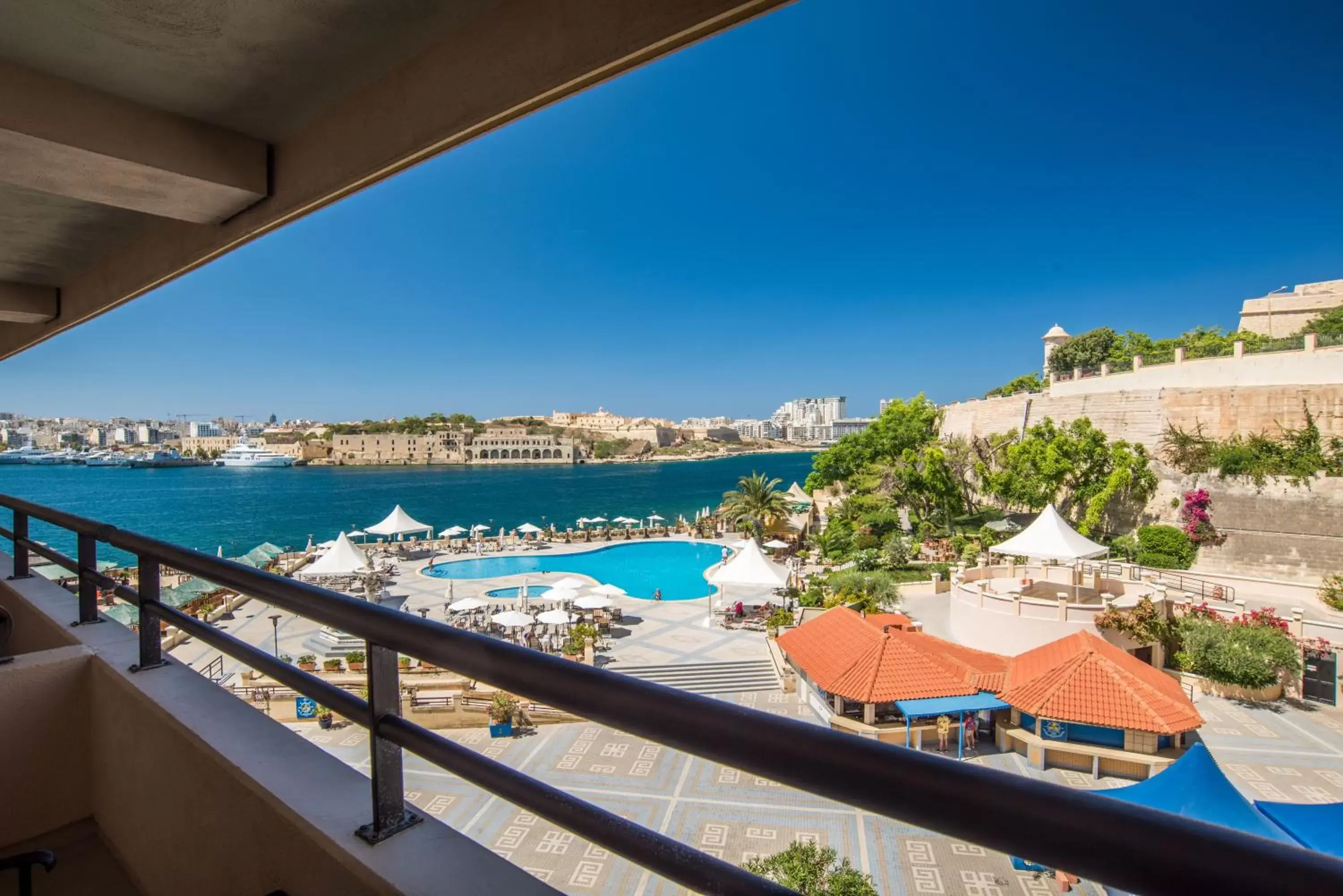 Balcony/Terrace in Grand Hotel Excelsior