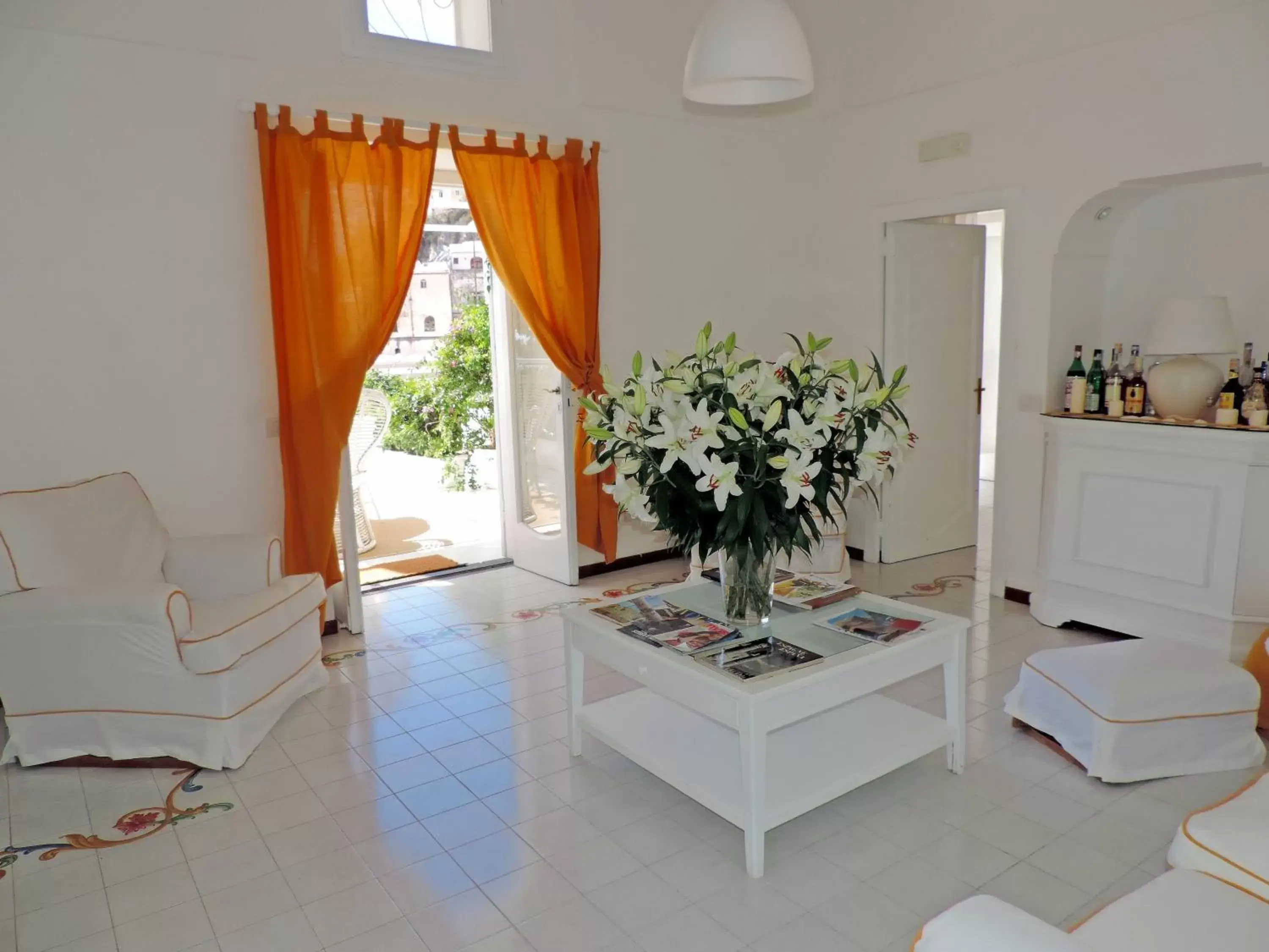 Seating Area in Villa Yiara