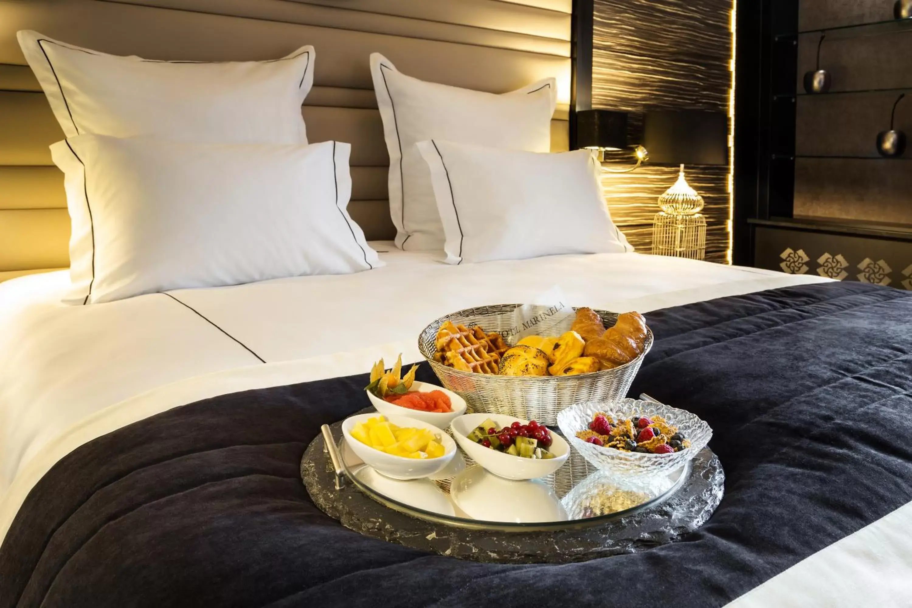 Bed in Hotel Marinela Sofia Bed in Hotel Marinela Sofia