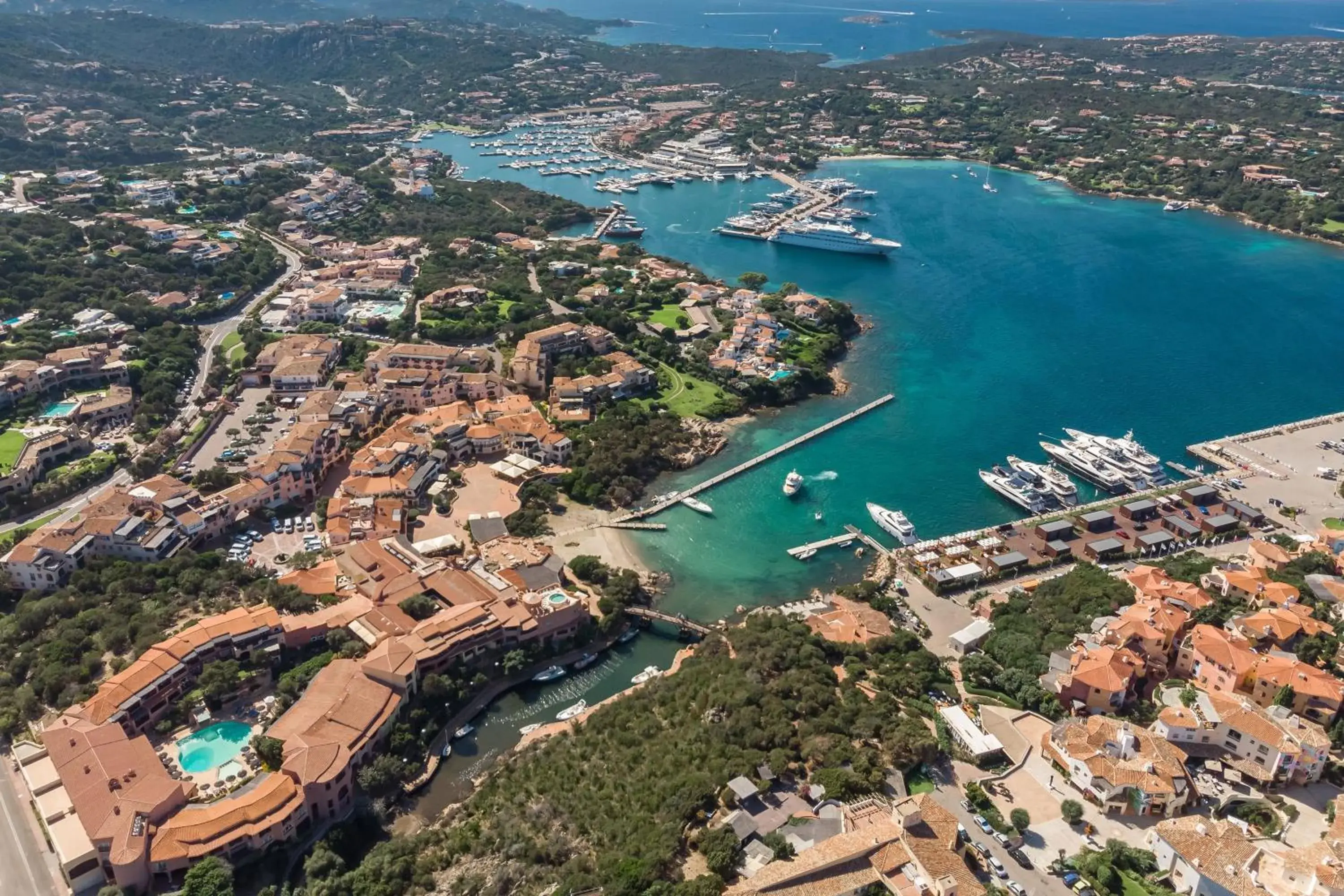 Property building, Bird's-eye View in Cervo Hotel, Costa Smeralda Resort