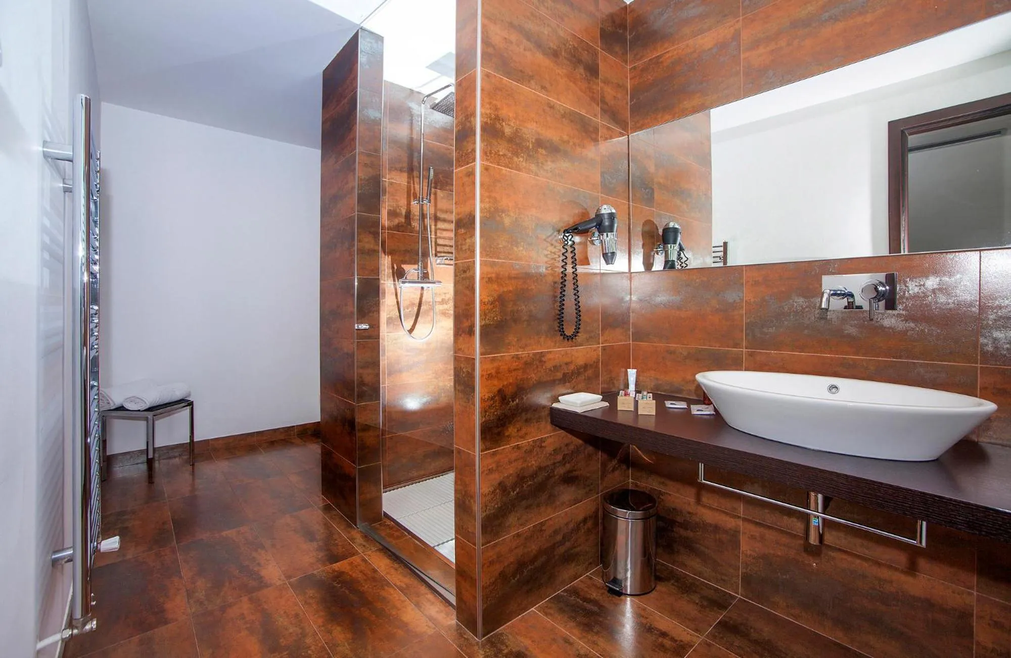 Bathroom in San Giorgio Palace Hotel Ragusa Ibla