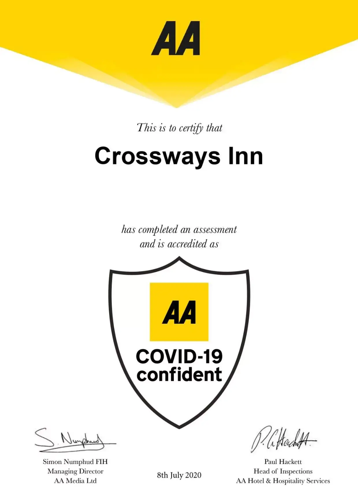Certificate/Award in Crossways