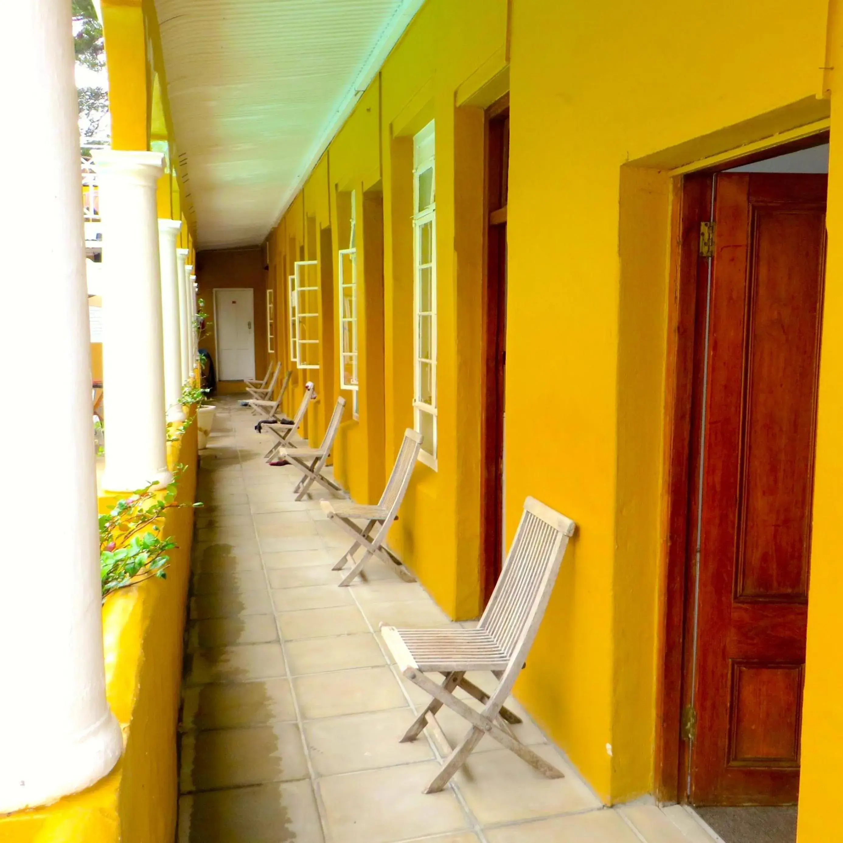 Facade/entrance in Ashanti Lodge Backpackers