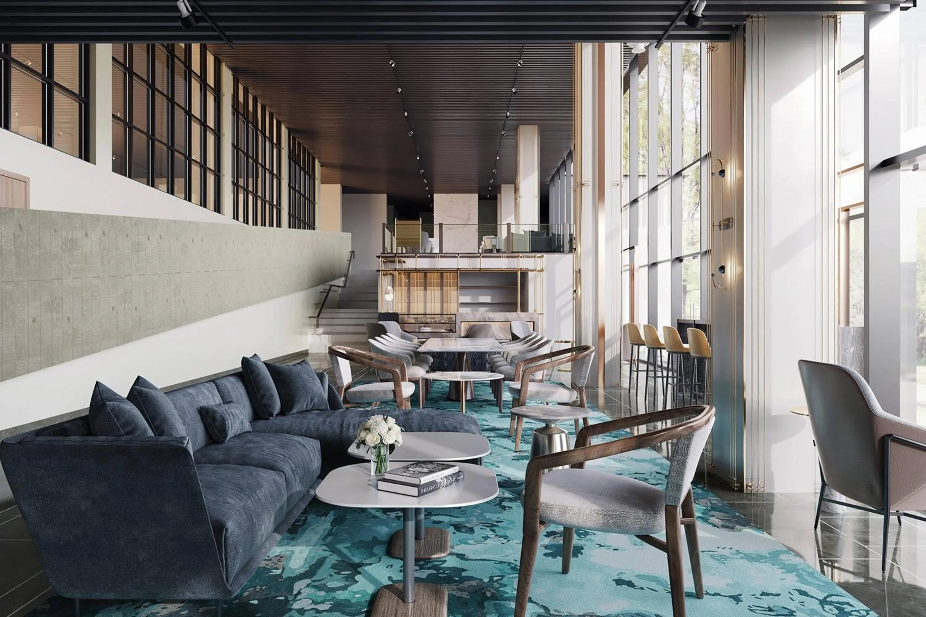 Lobby or reception in The Sifang Hotel Nanjing, Autograph Collection