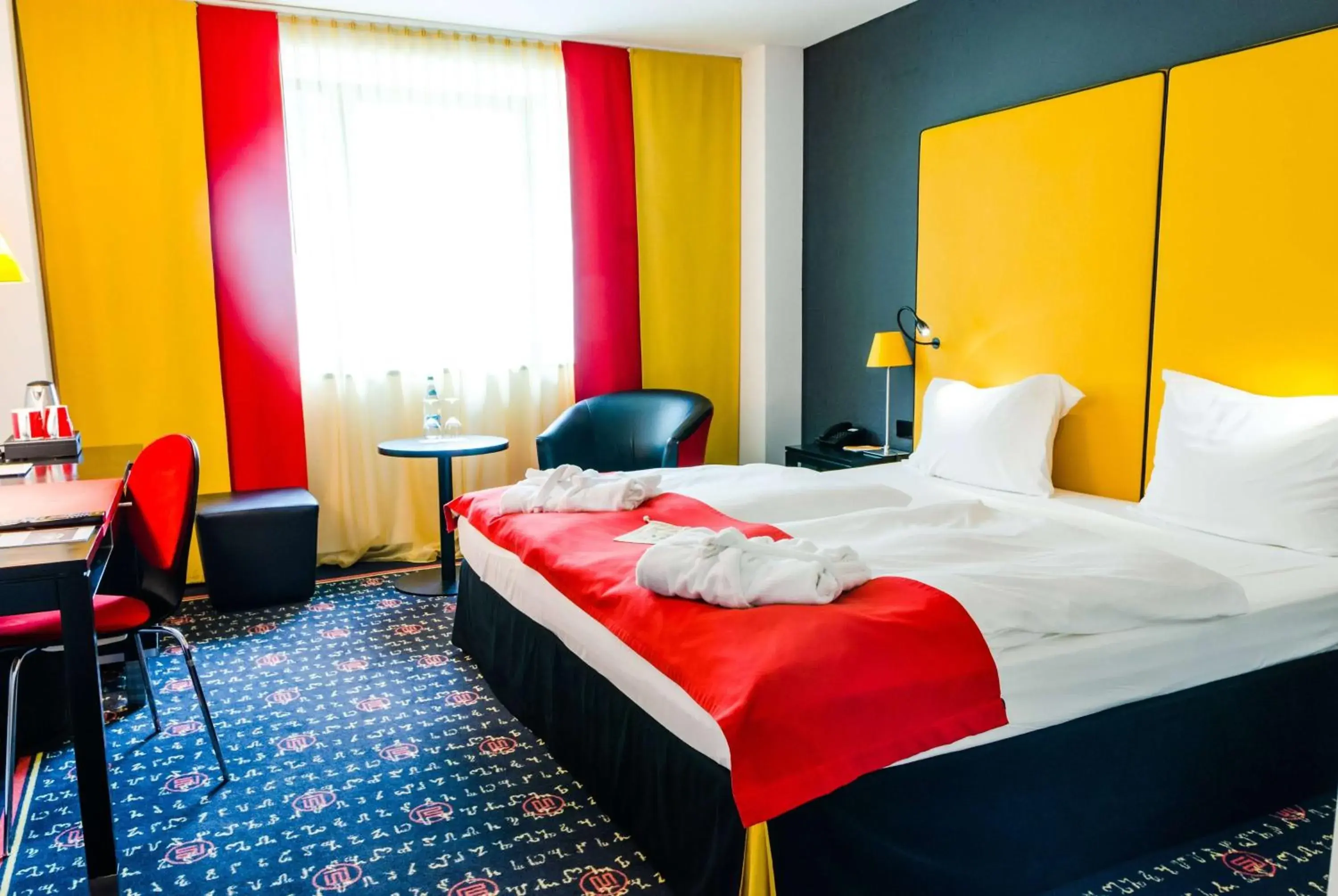 Photo of the whole room, Bed in Vienna House Easy By Wyndham Airport Bucharest