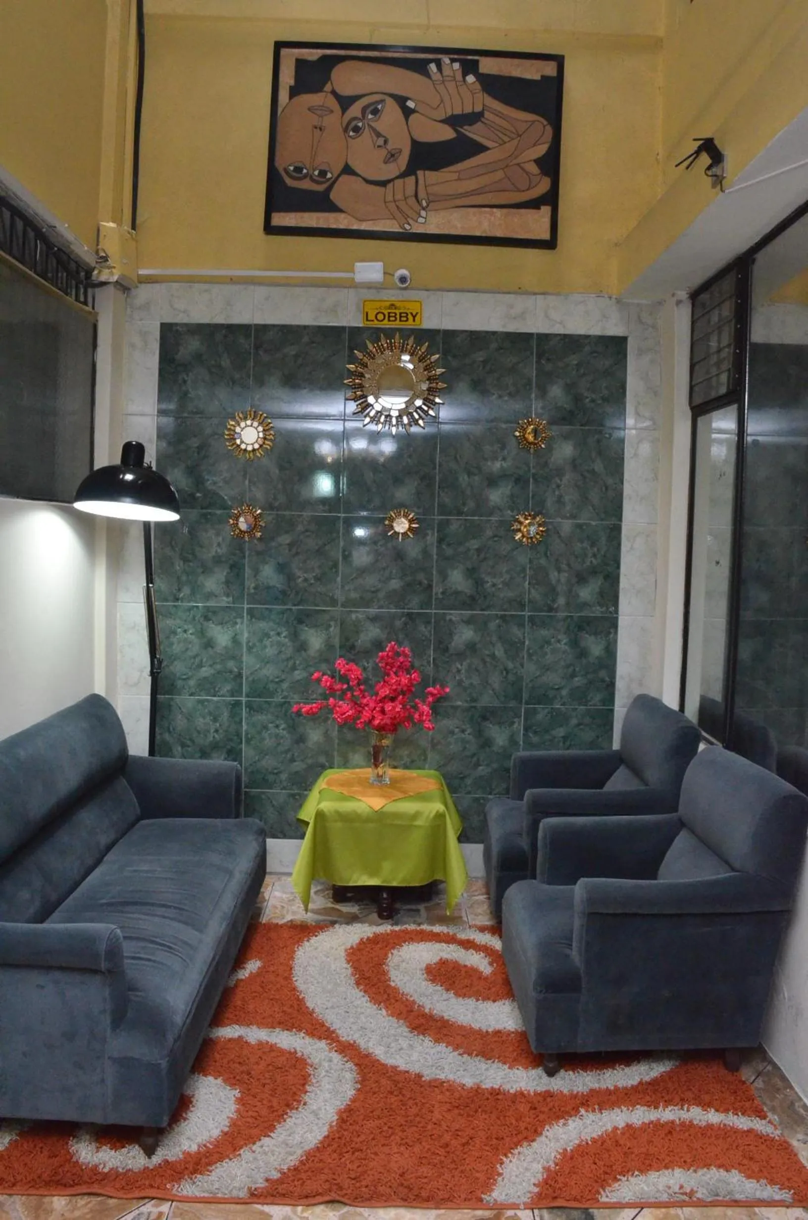 Living room in Hotel Bonaventure