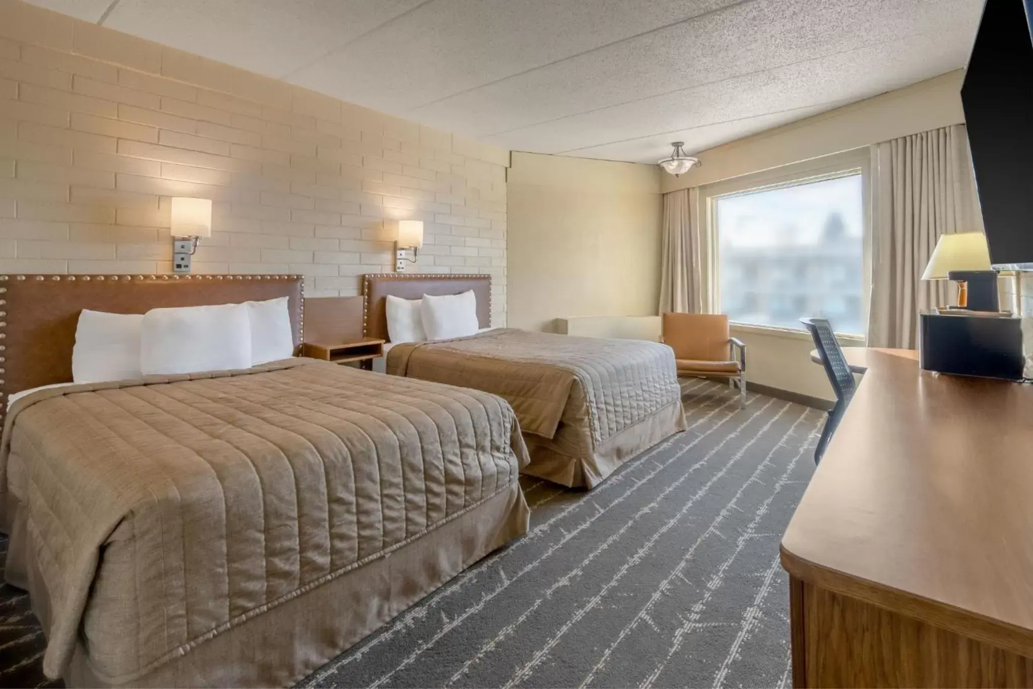 Bedroom, Bed in El Rancho Hotel Bedroom, Bed in El Rancho Hotel