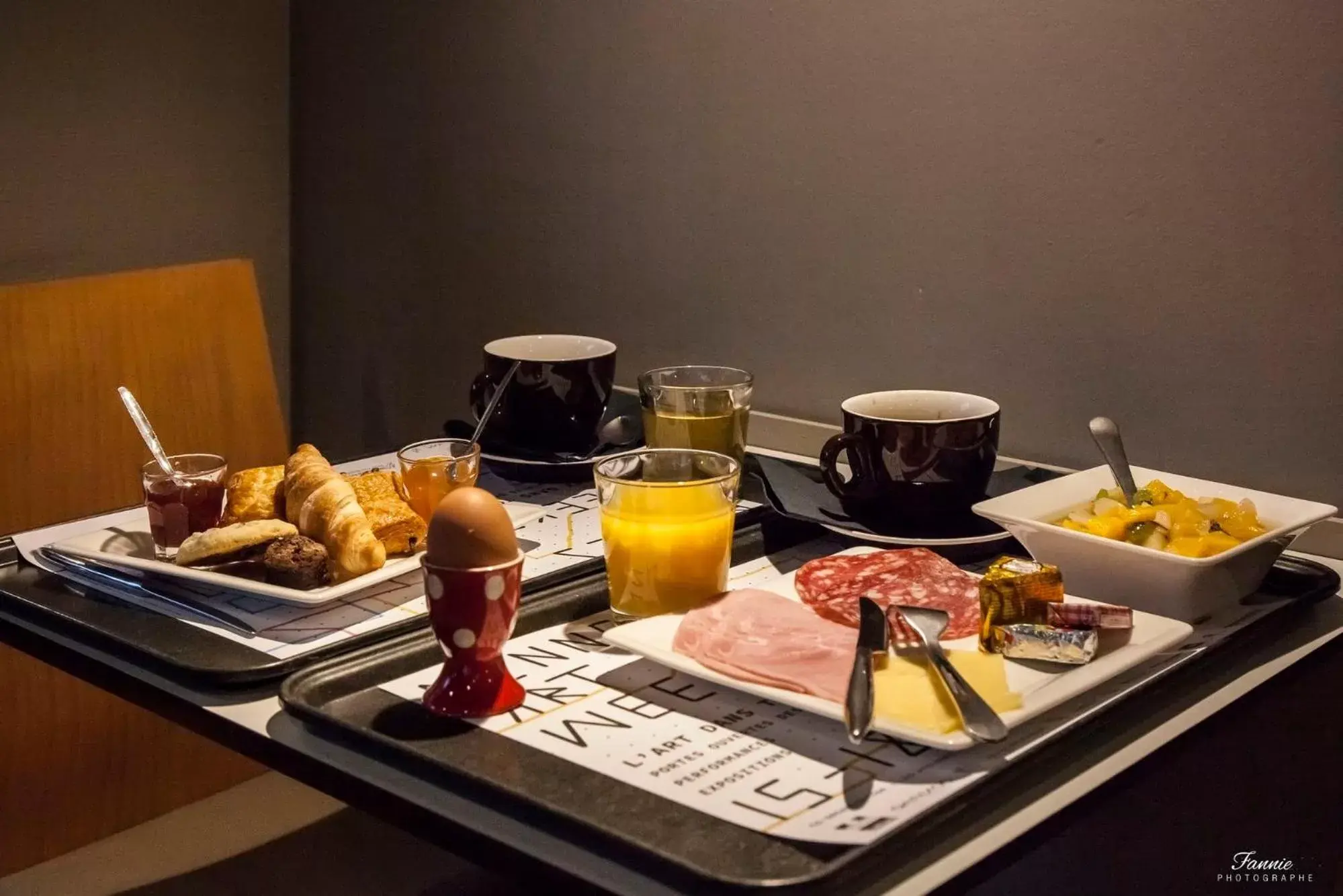 Buffet breakfast, Breakfast in Hotel Des Lices