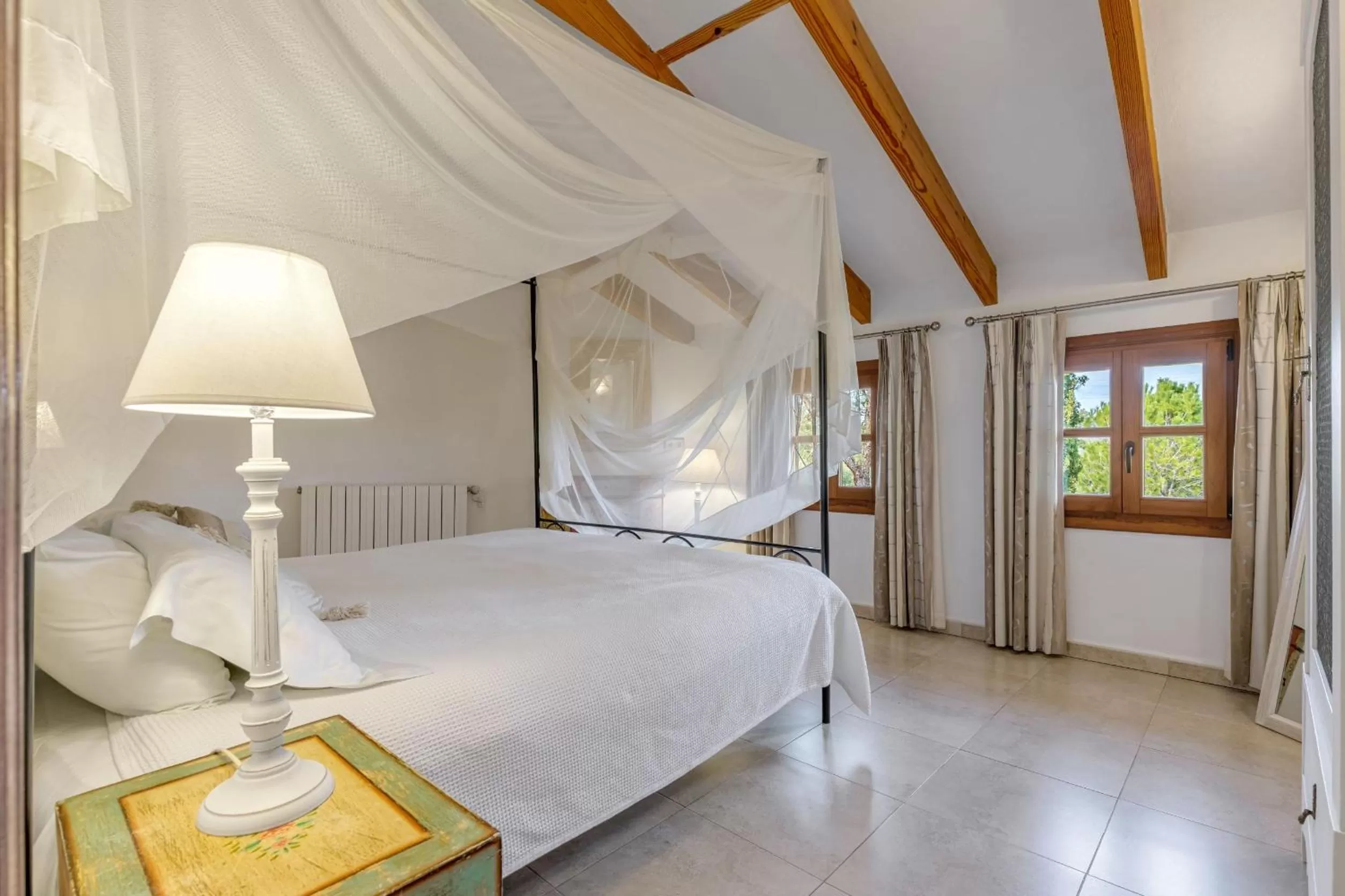 Bedroom, Bed in Finca Son Jorbo - Adults only