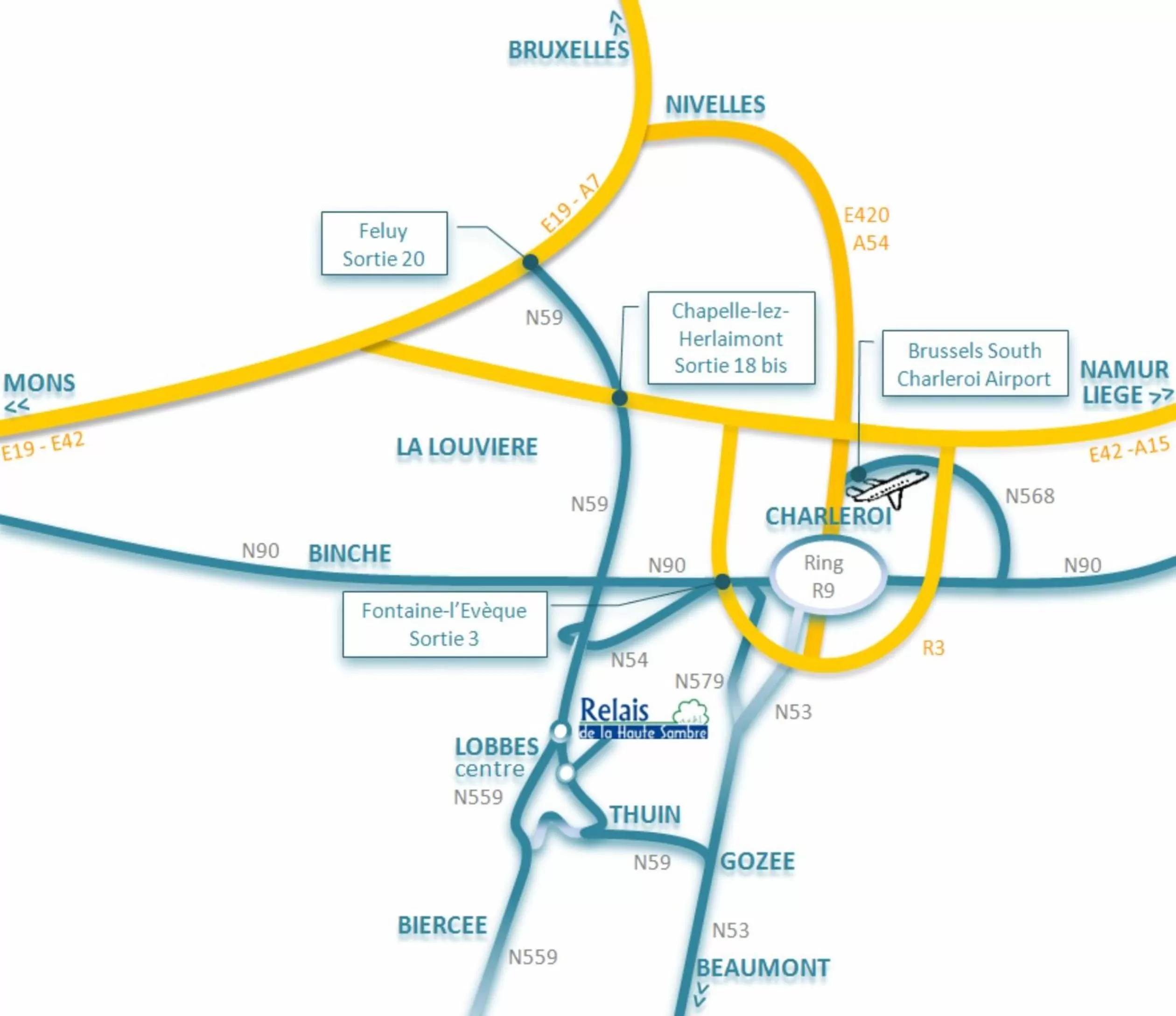 Off site in Le Relais De La Haute Sambre