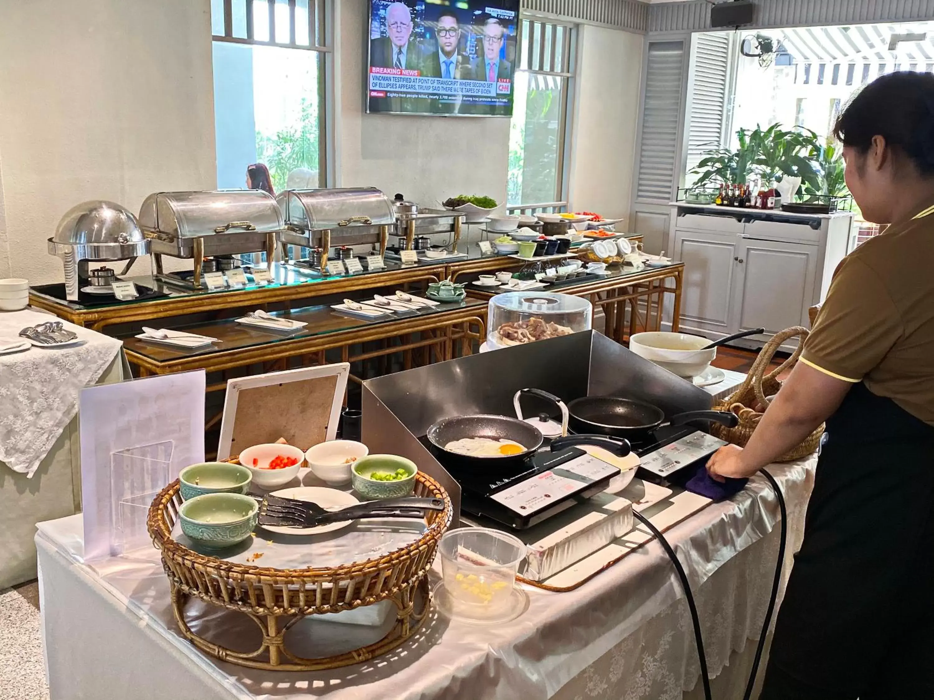 Breakfast, Restaurant/Places to Eat in Silom Serene A Boutique Hotel - SHA Extra Plus