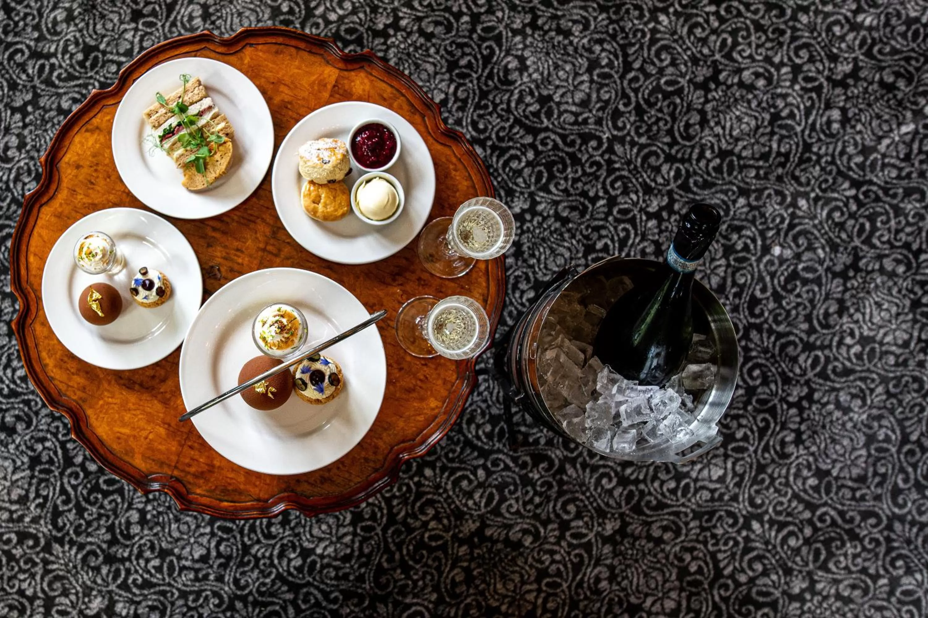 Food and drinks in Melville Castle Hotel