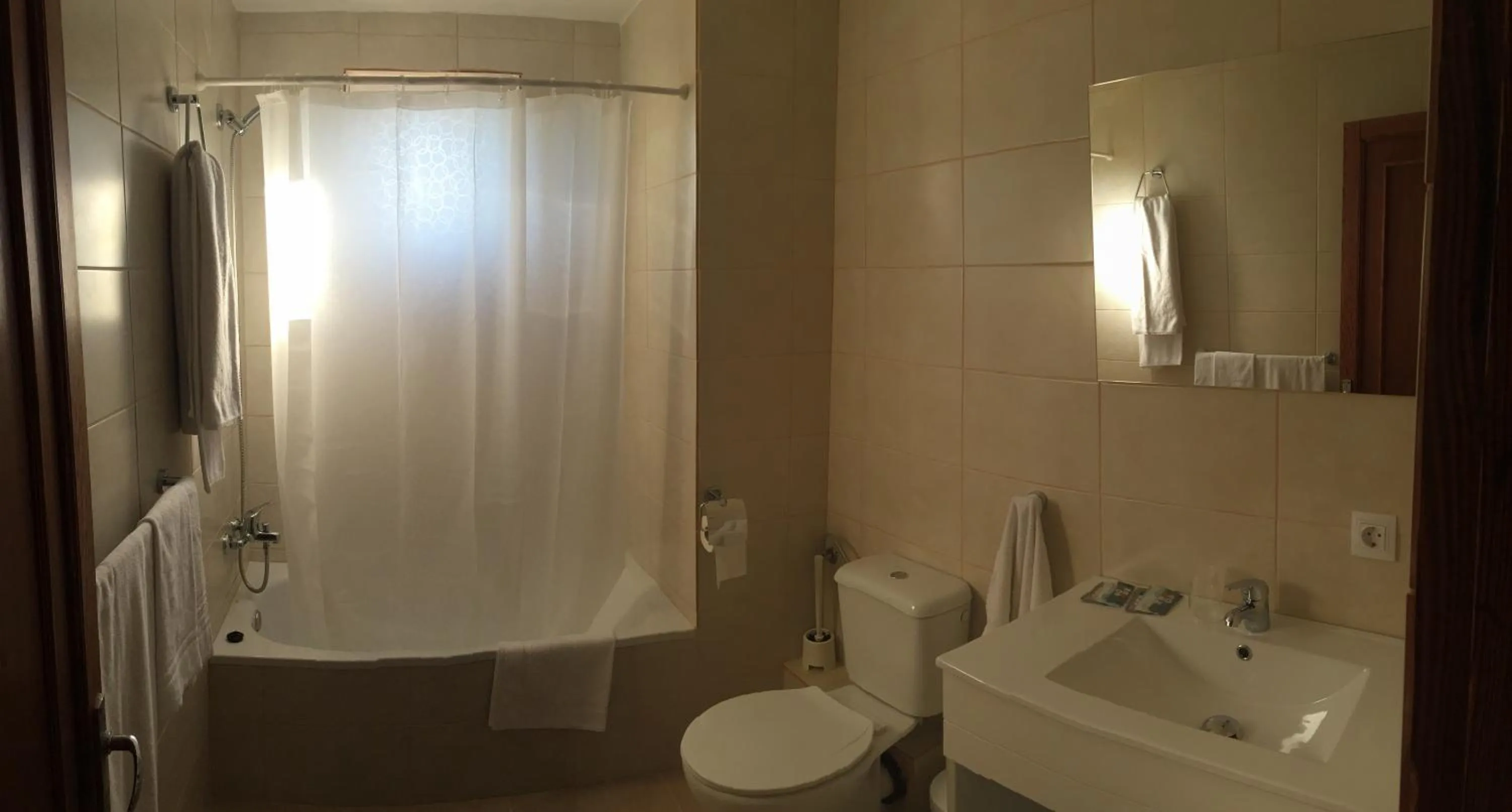 Bathroom in Hotel Antares