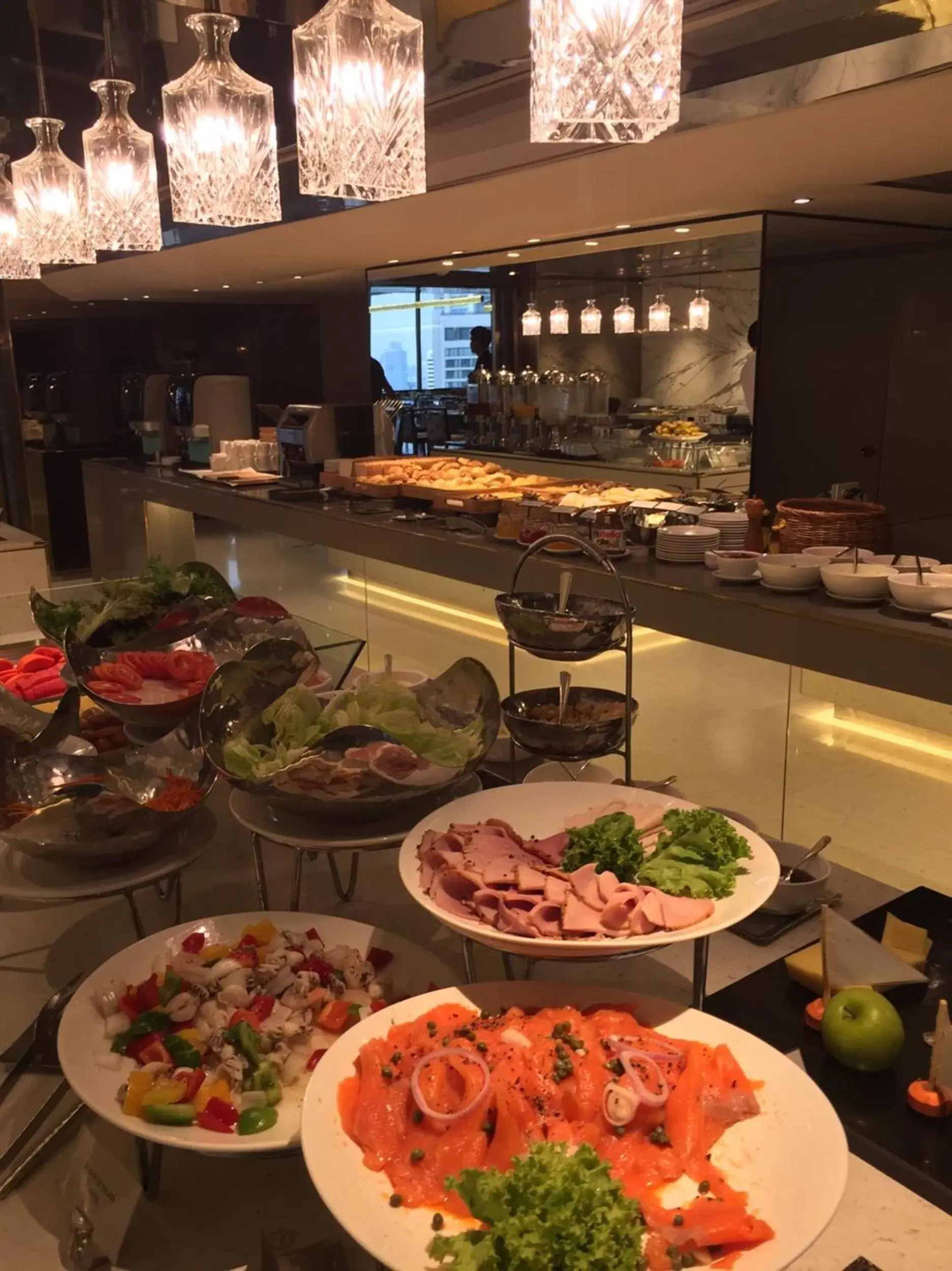 Buffet breakfast, Food in Emporium Suites by Chatrium