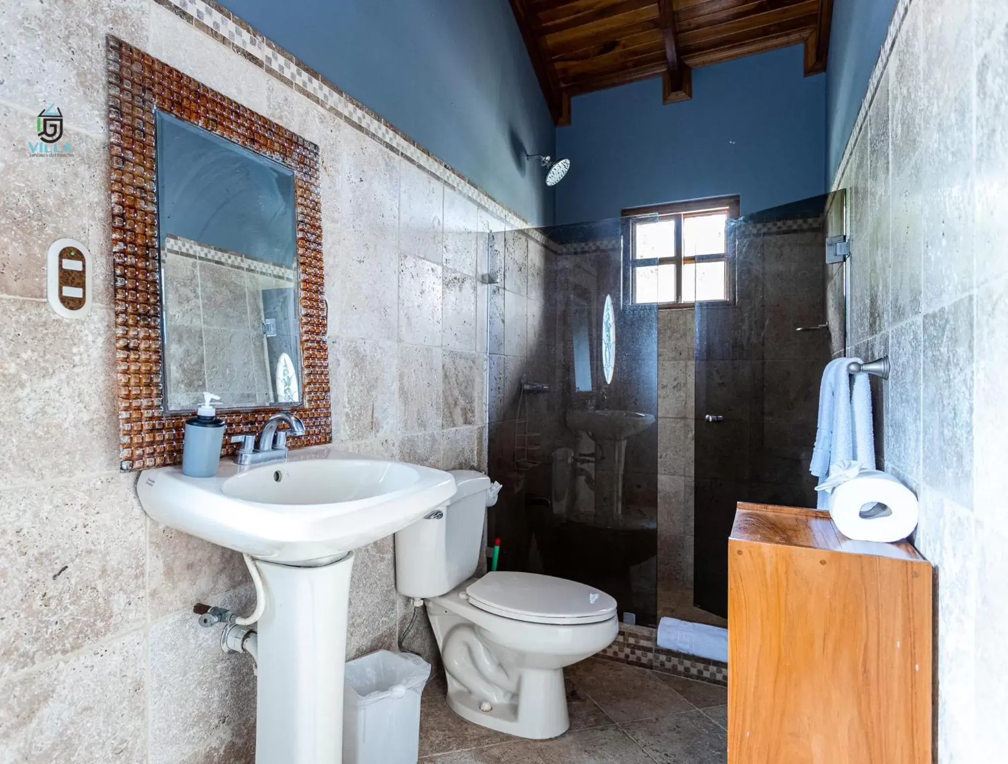 Bathroom in Hotel El Rancho