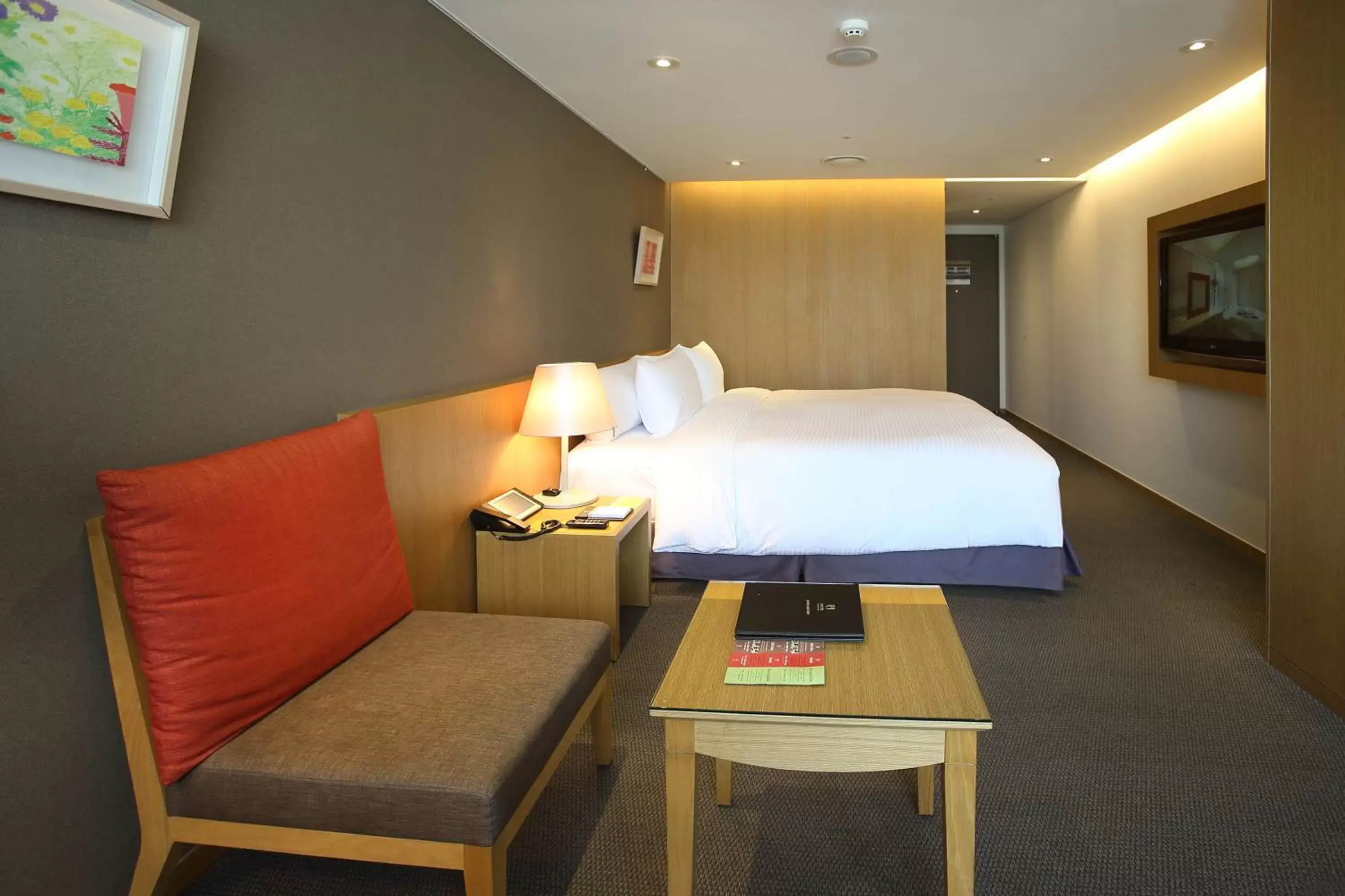 Bed in Hotel PJ Myeongdong