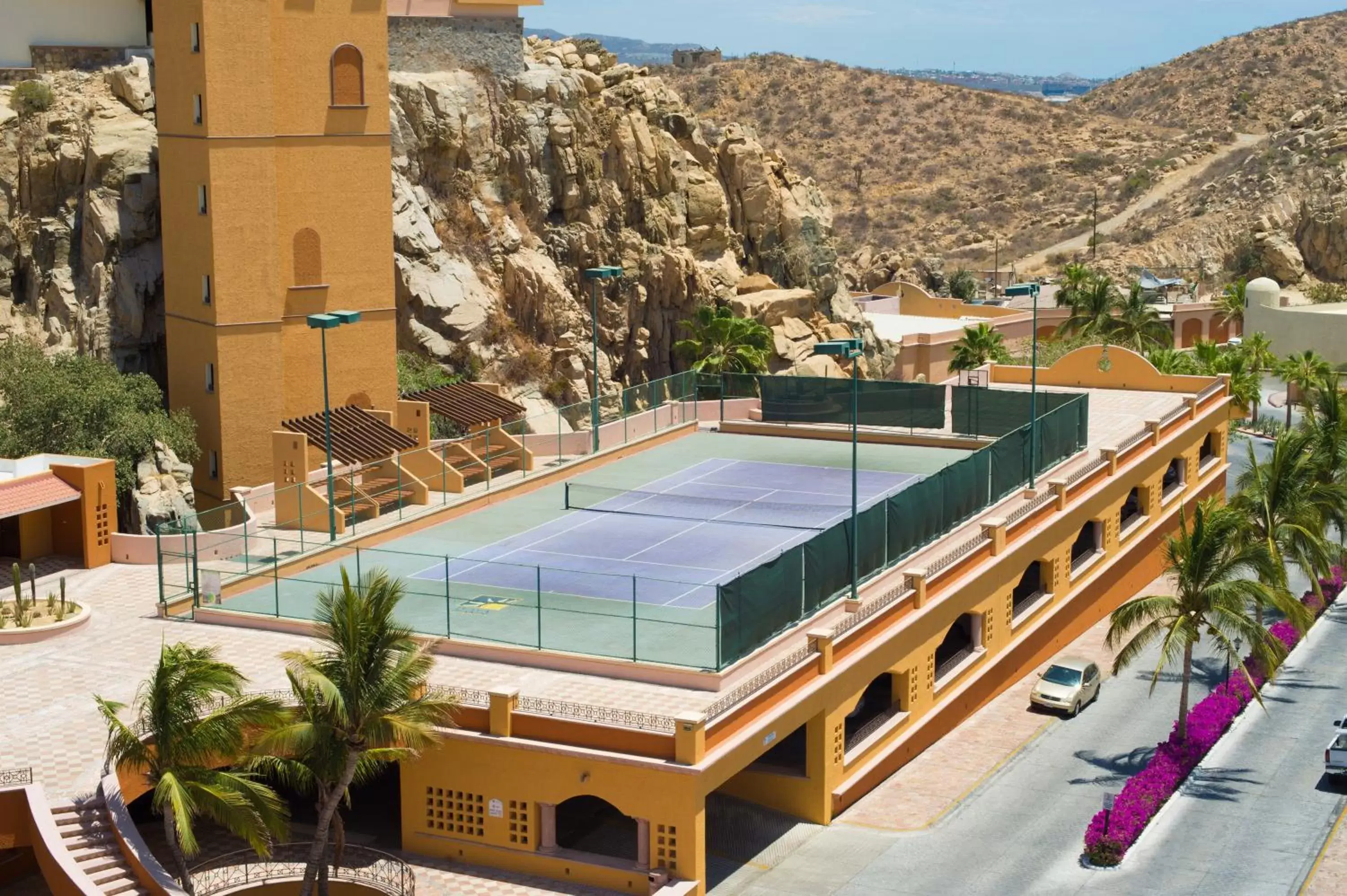 Tennis court, Pool View in The Ridge at Playa Grande