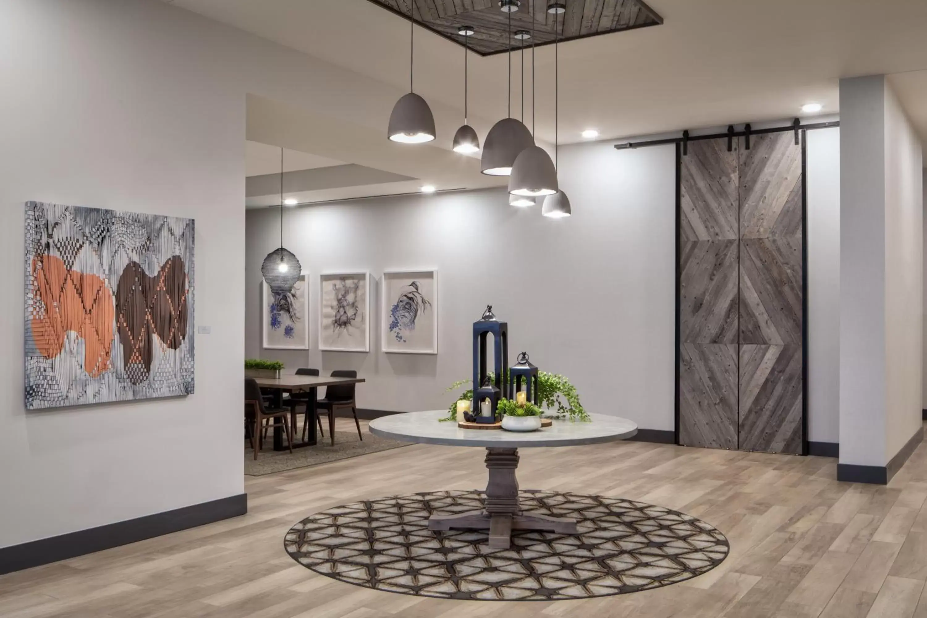 Lobby or reception in Hyatt House Denver Aurora