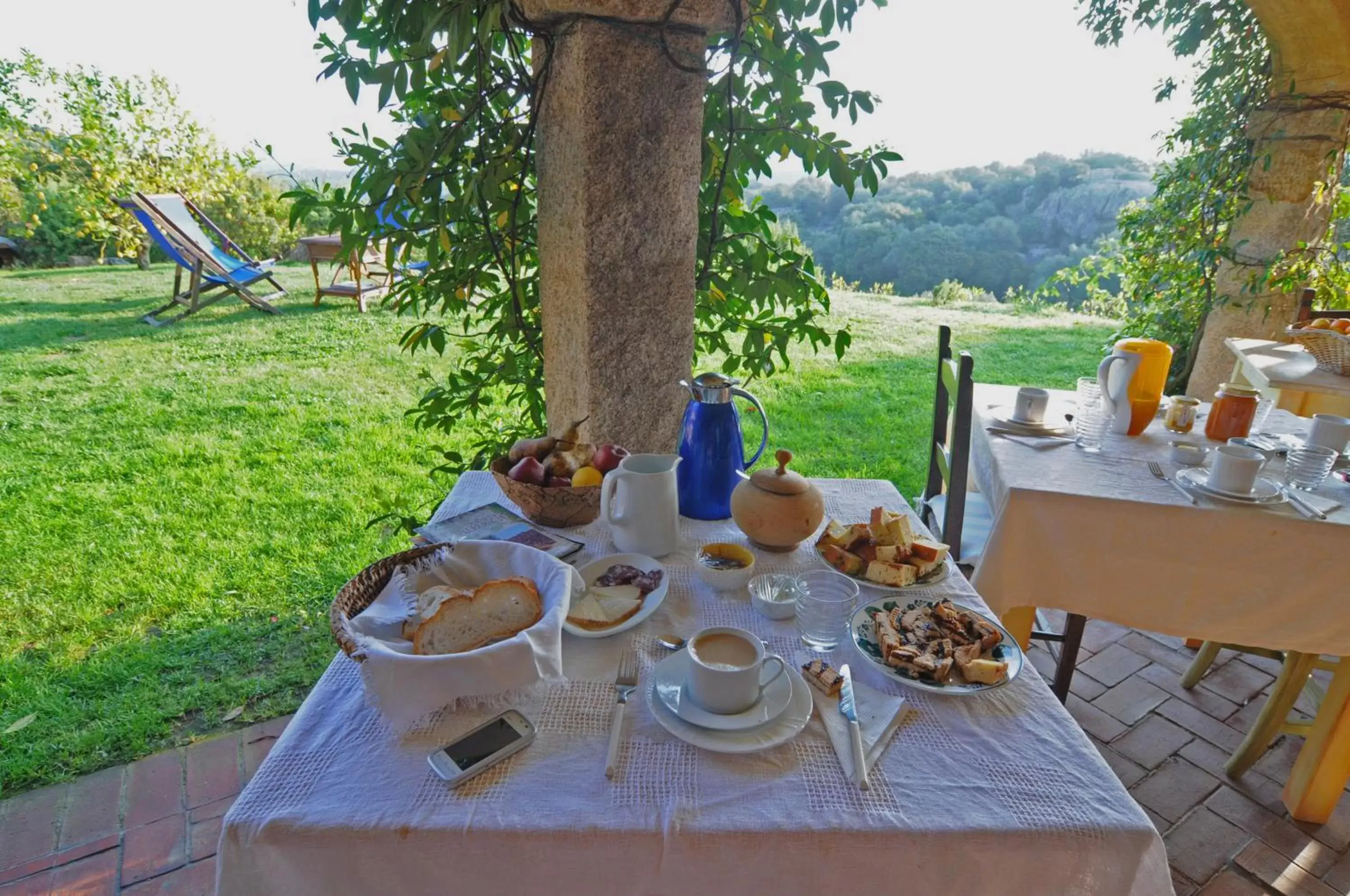 Garden in B&B La Murichessa