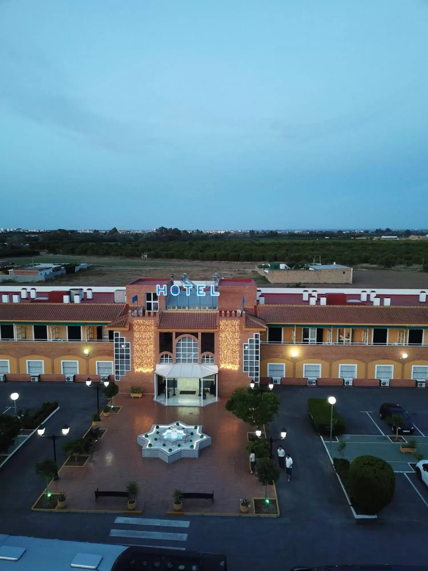 Facade/entrance, Bird's-eye View in Hotel Torre De Los Guzmanes